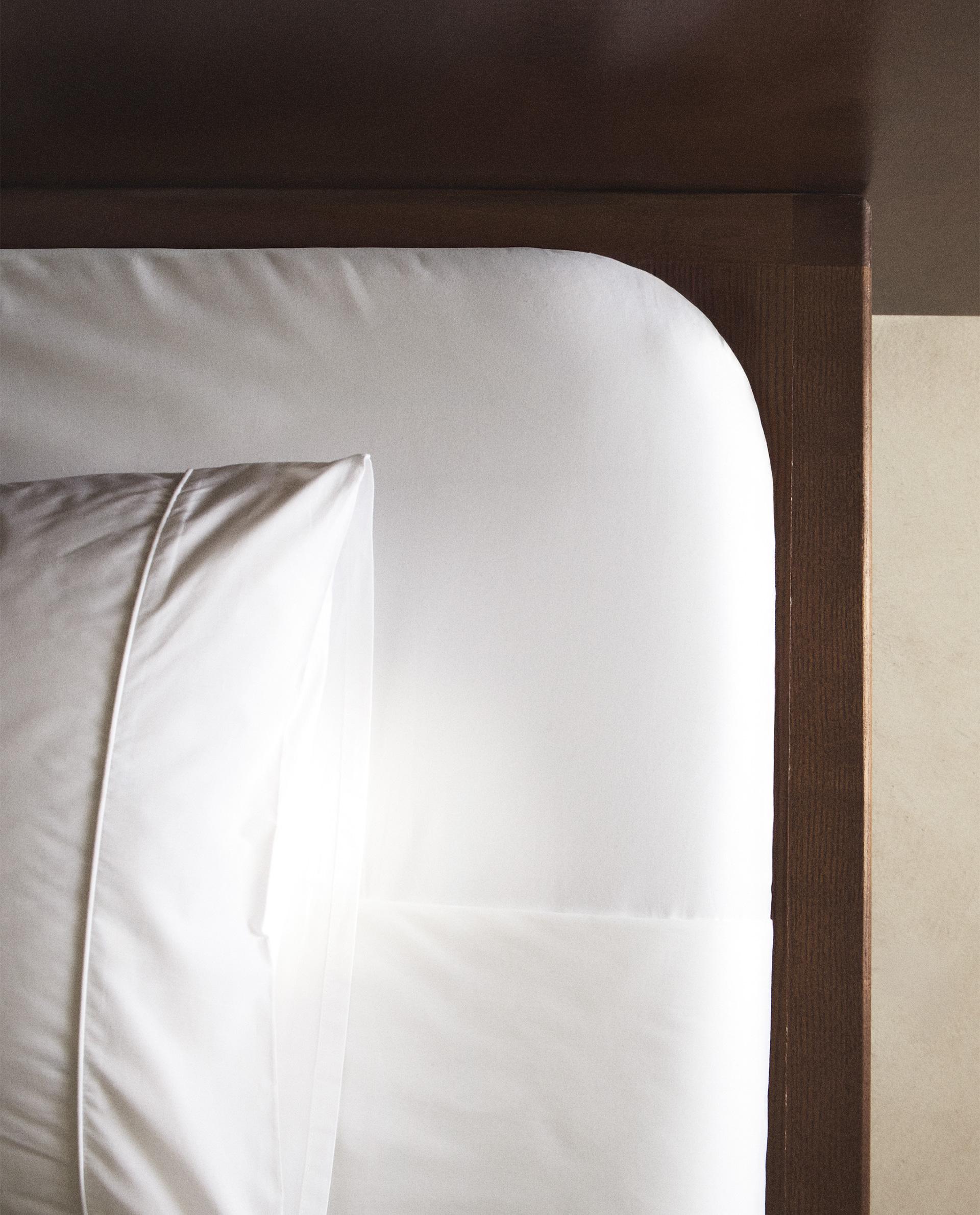 PERCALE FITTED SHEET | 40 CM HIGH (300 THREAD COUNT) product thumbnail 2