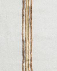 STRIPED LINEN THROW