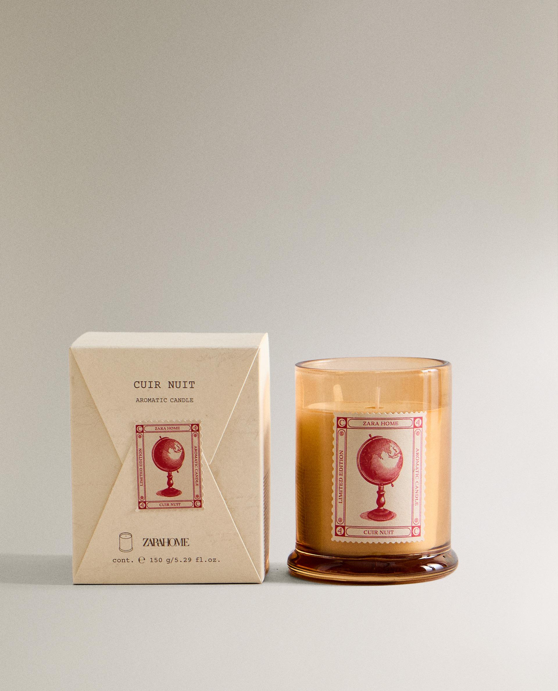 150G）CUIR NUIT アロマティックキャンドル | Zara Home 日本/Japan