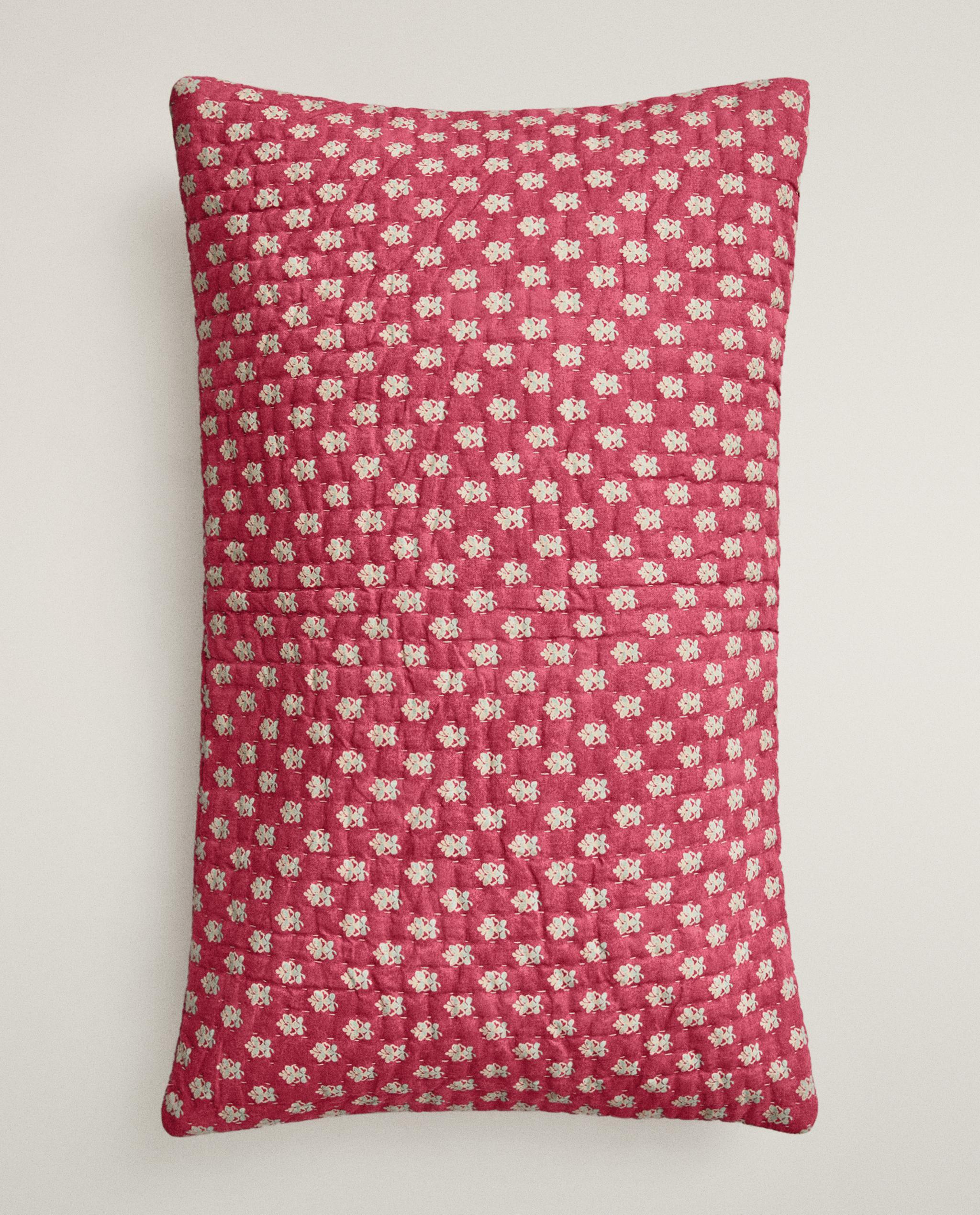 FLORAL COTTON CUSHION COVER | KATHARINE POLE product thumbnail 9