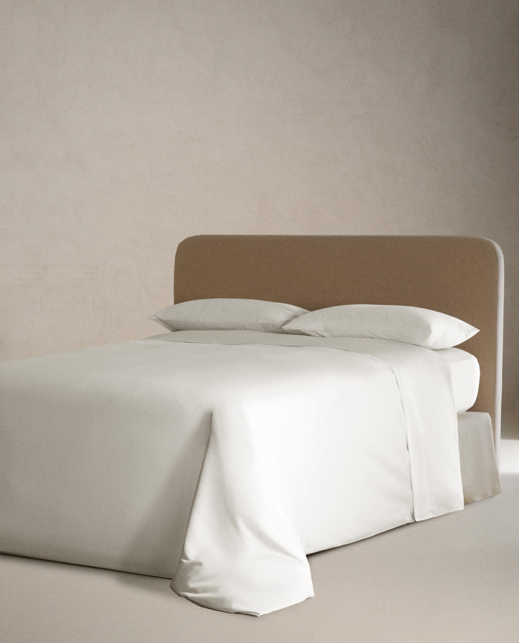 サテン ボックスシーツ （スレッドカウント1000） | Zara Home 日本/Japan