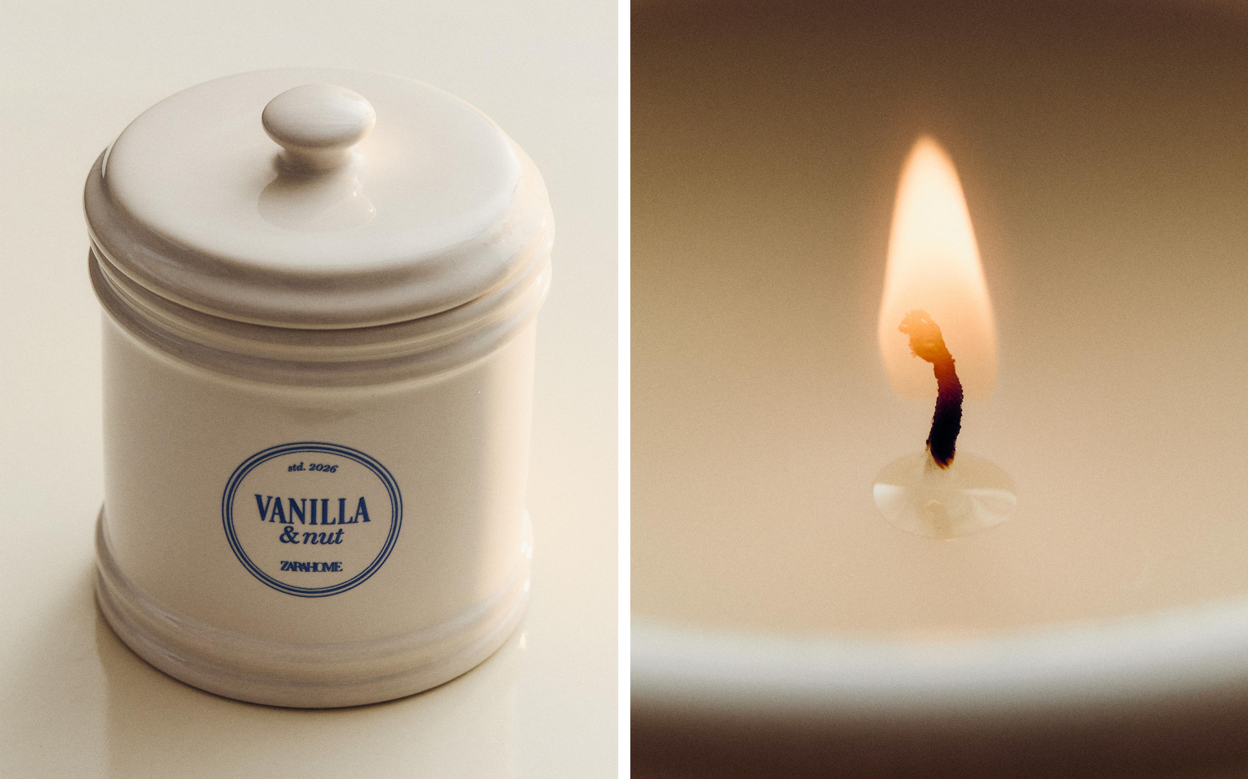 (300 G) VANILLA & NUT SCENTED CANDLE product thumbnail 9