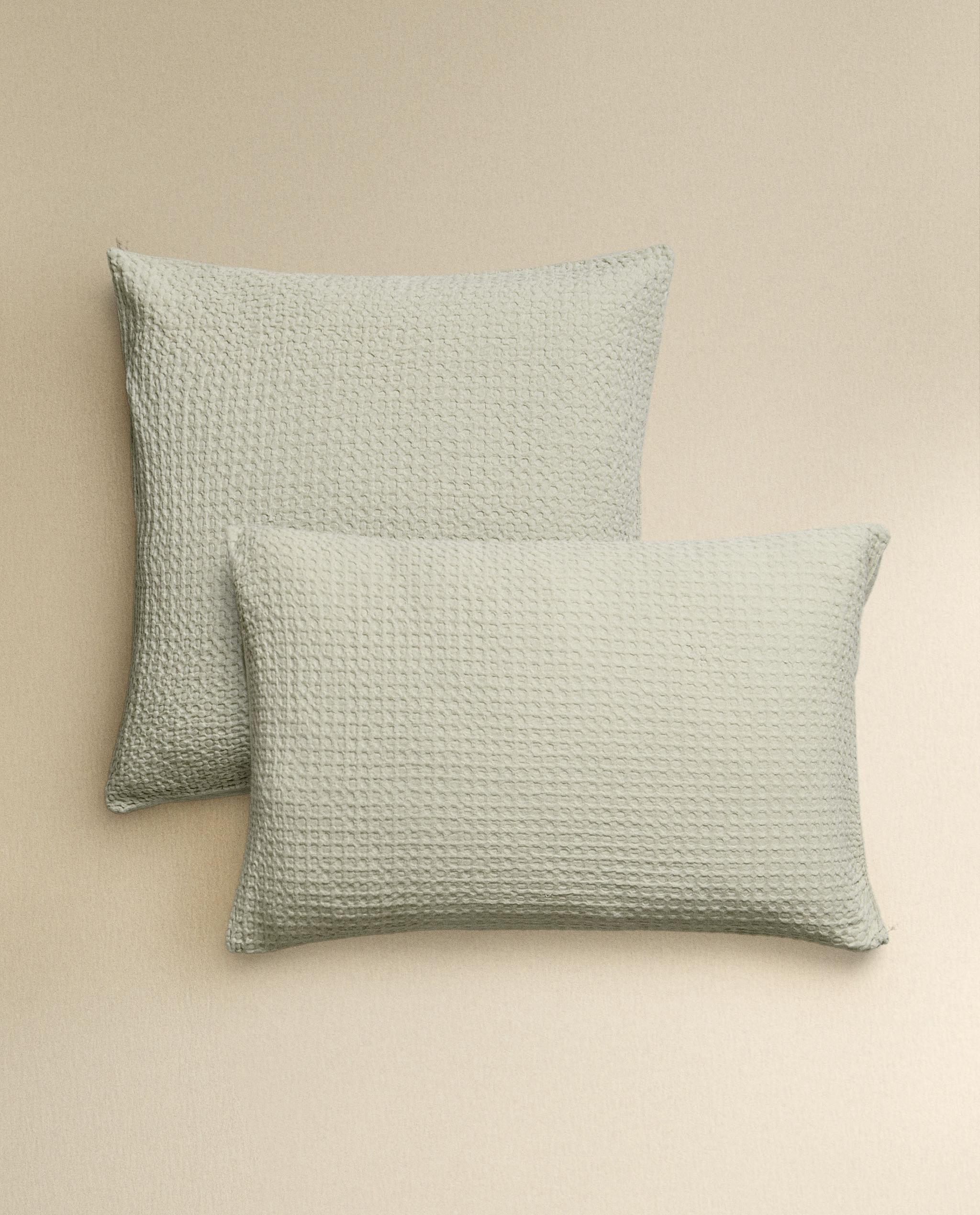 ZARA ミモザ柄デュペカバー&ピローケース ZARA HOMEミモザ柄デュペカバー&ピローケース