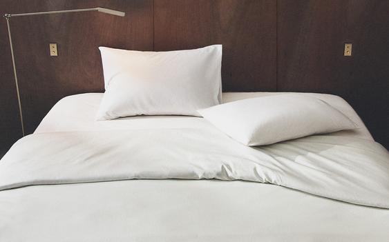HOUSSE DE COUETTE PERCALE DE COTON (500 FILS)