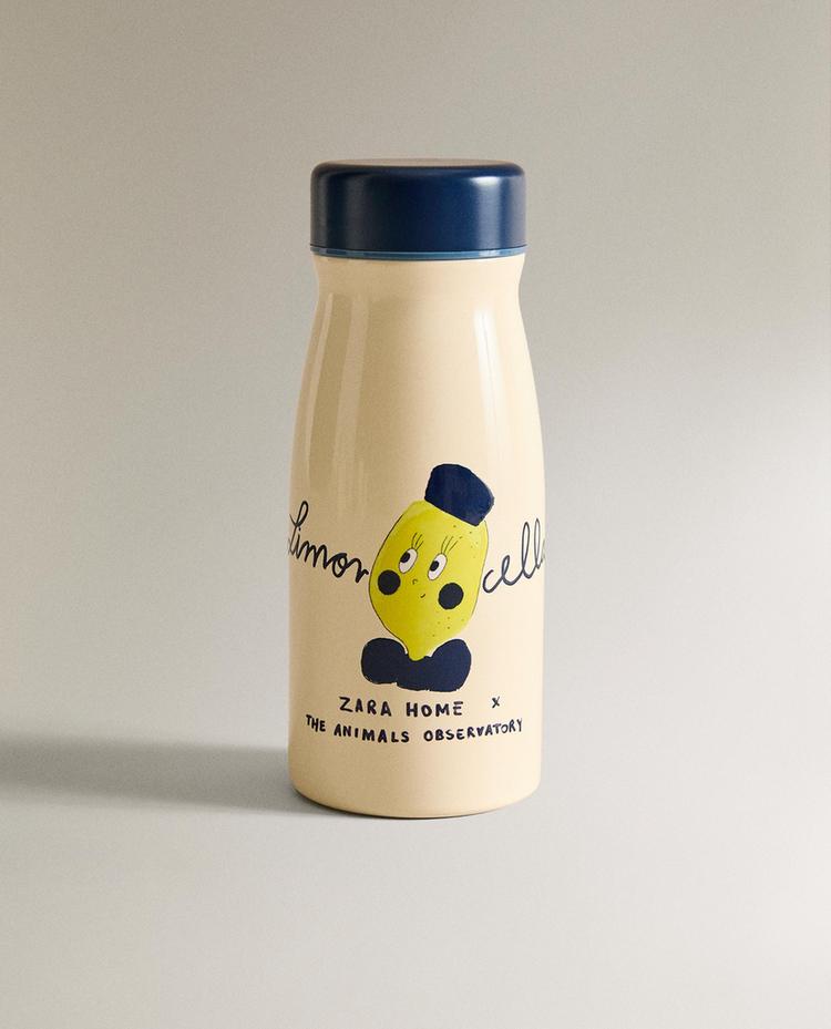BOTELLA INFANTIL ACERO INOX X THE ANIMALS OBSERVATORY