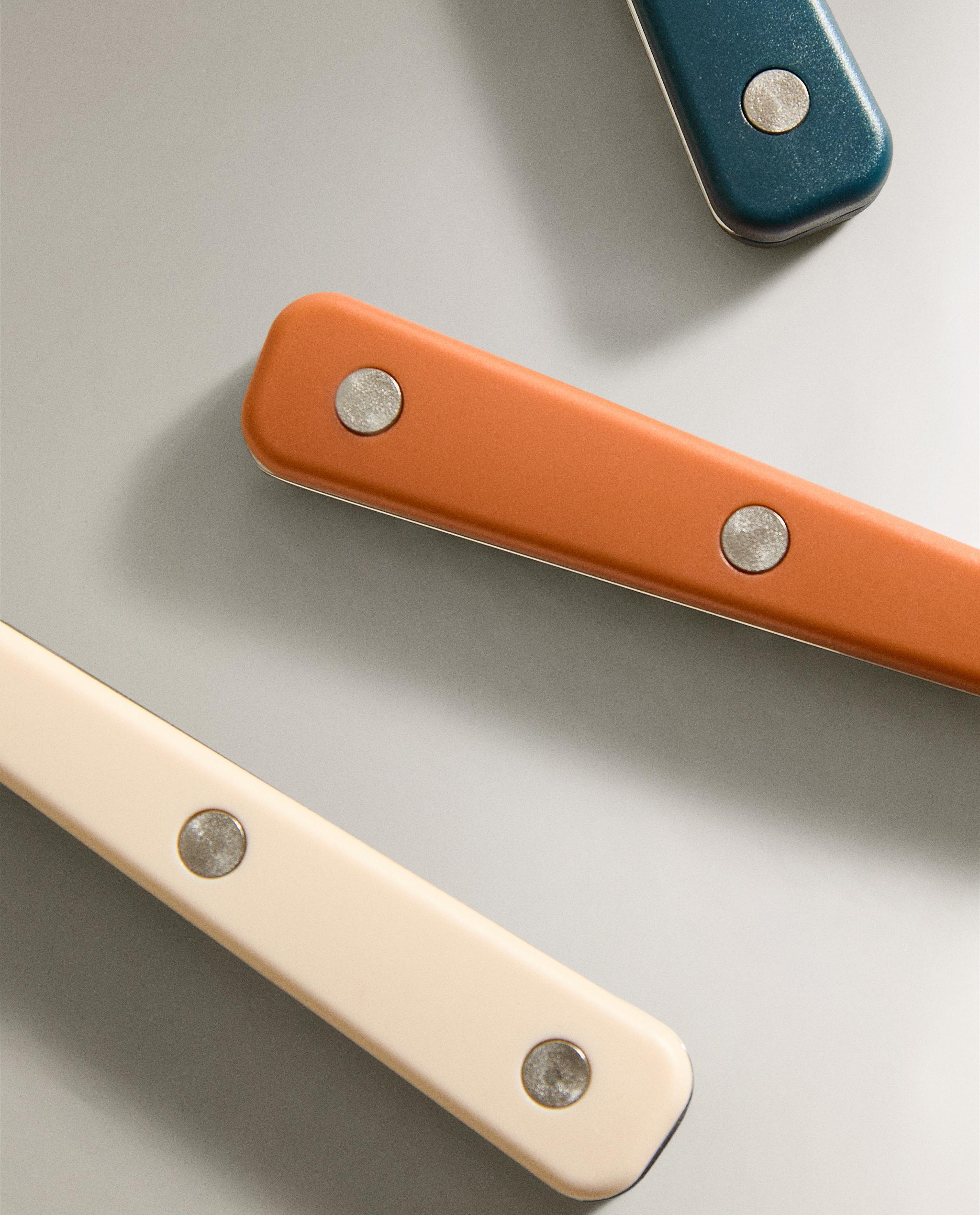 KIDS' CUTLERY SET IN WARM COLOURS (SET OF 3) product thumbnail 2