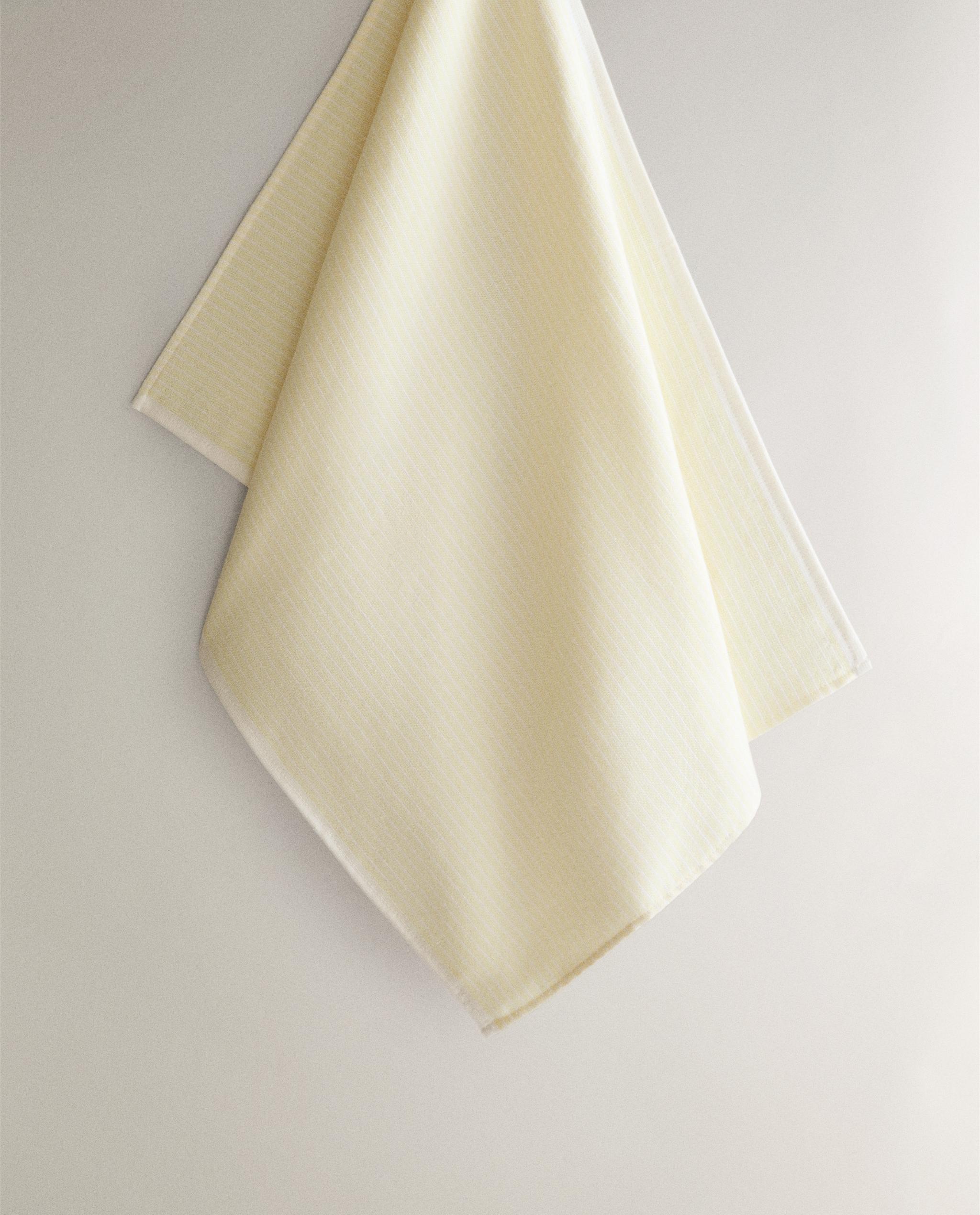 STRIPED COTTON TERRY TEA TOWEL product thumbnail 2