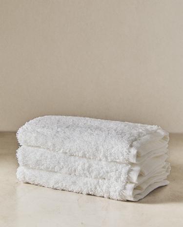 CONJUNTO DE TOALHAS DE LAVABO DE ALGODÃO (CONJUNTO DE 3)