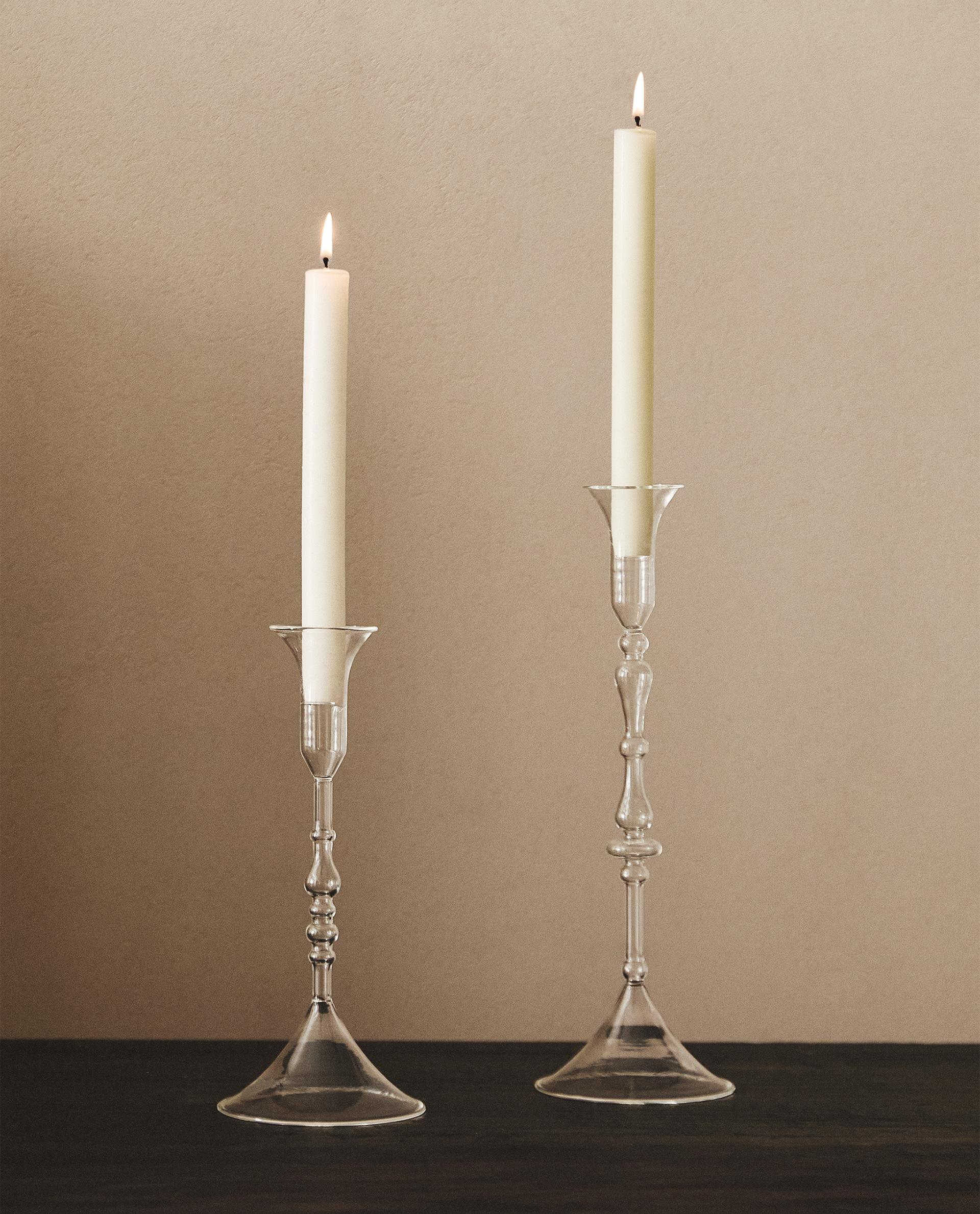 【そらねこ】 キャンドルスタンド クリスタルキャンドルスタンド | Zara Home 日本/Japan