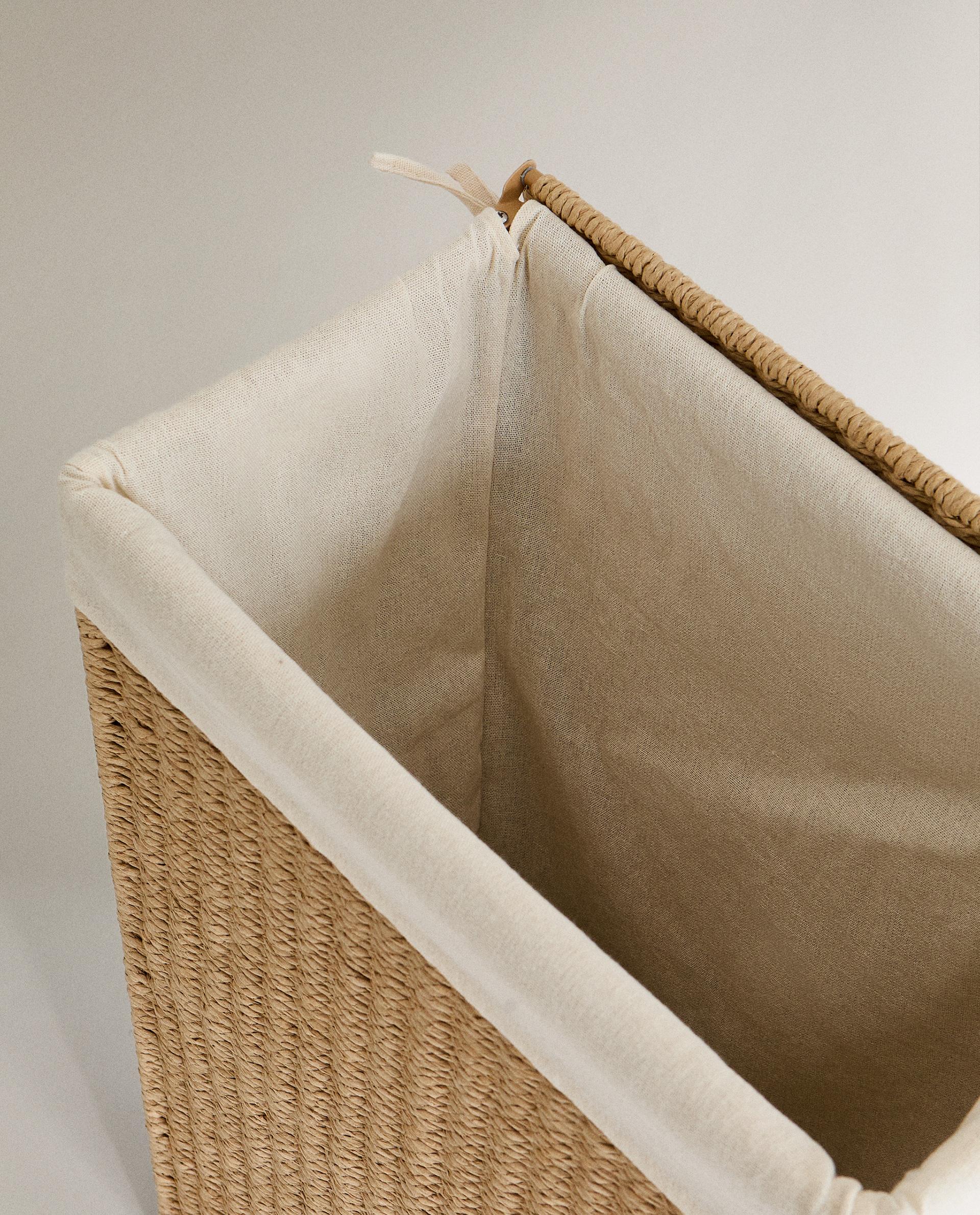 FABRIC-LINED LAUNDRY BASKET product thumbnail 16