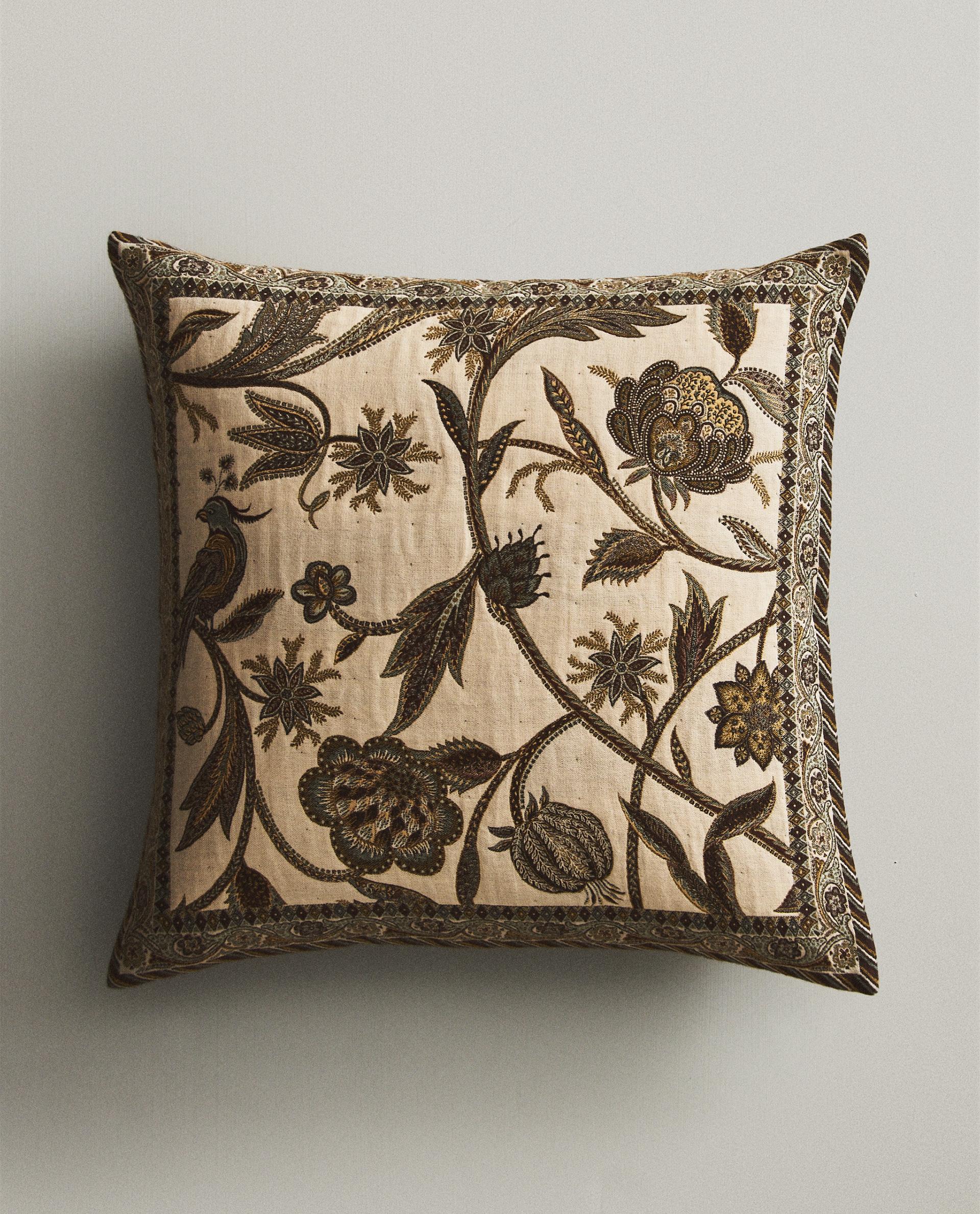 JACQUARD THROW PILLOW COVER | Zara Home United States of America