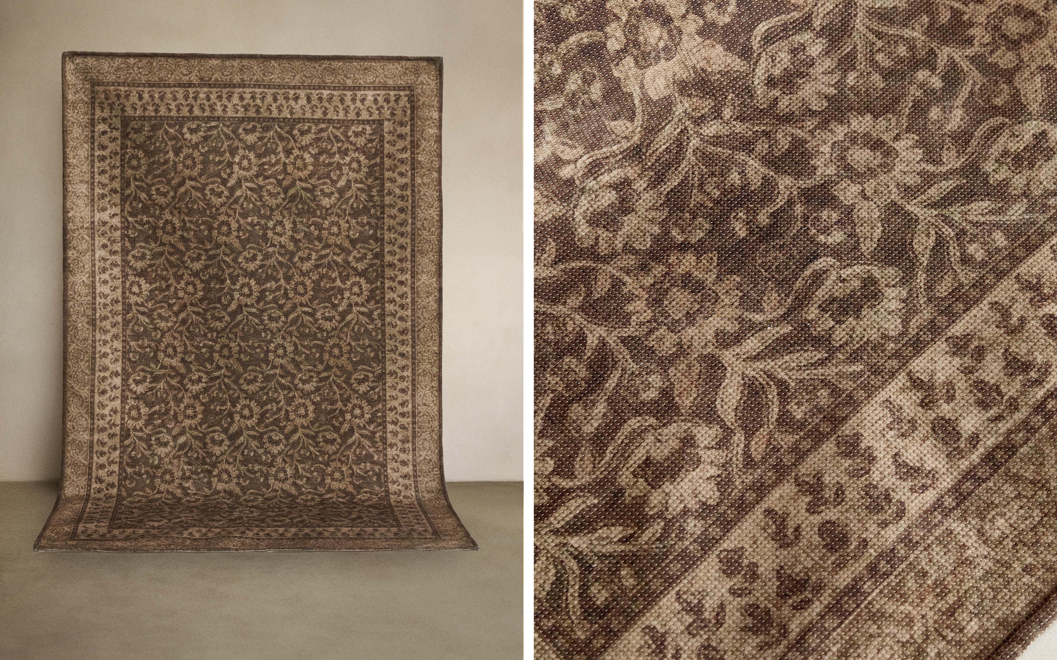 VINTAGE FLORAL RUG product thumbnail 11