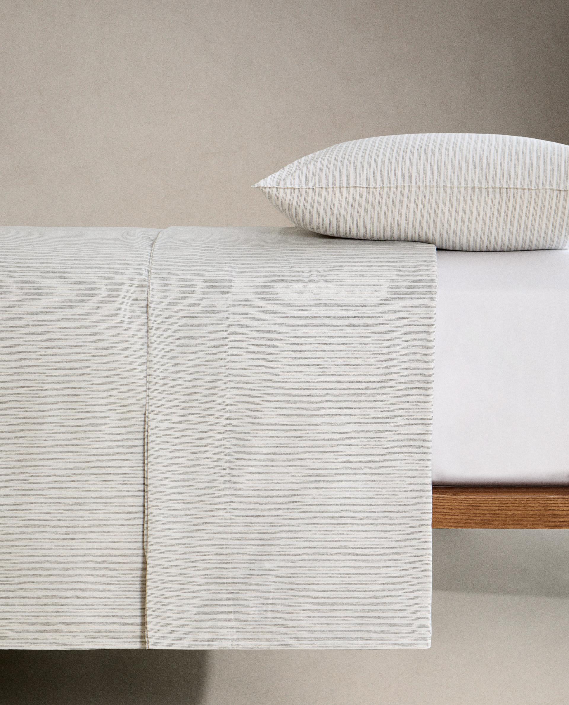 STRIPED DUVET COVER | Zara Home Canada