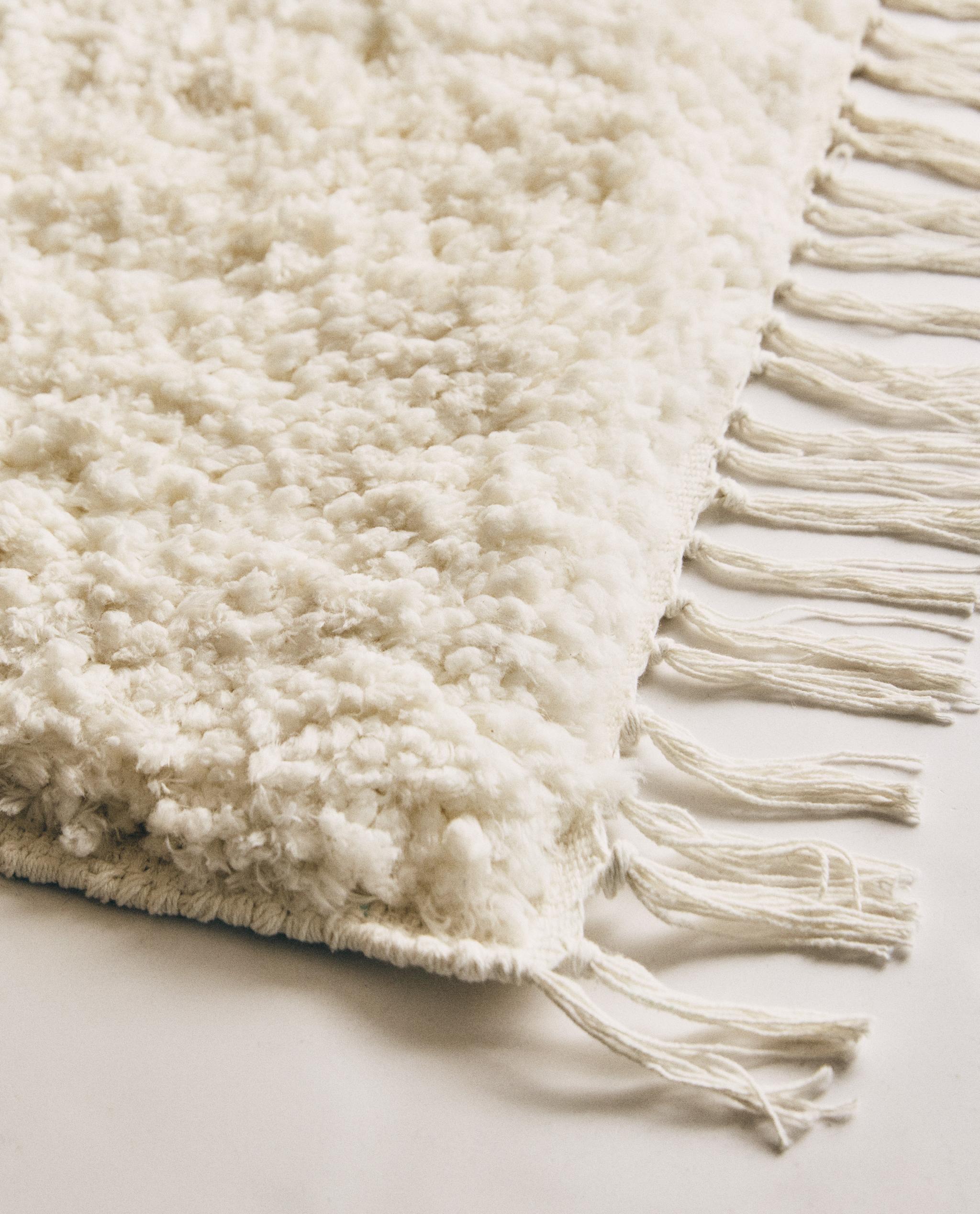 RECTANGULAR TEXTURED COTTON RUG product thumbnail 13