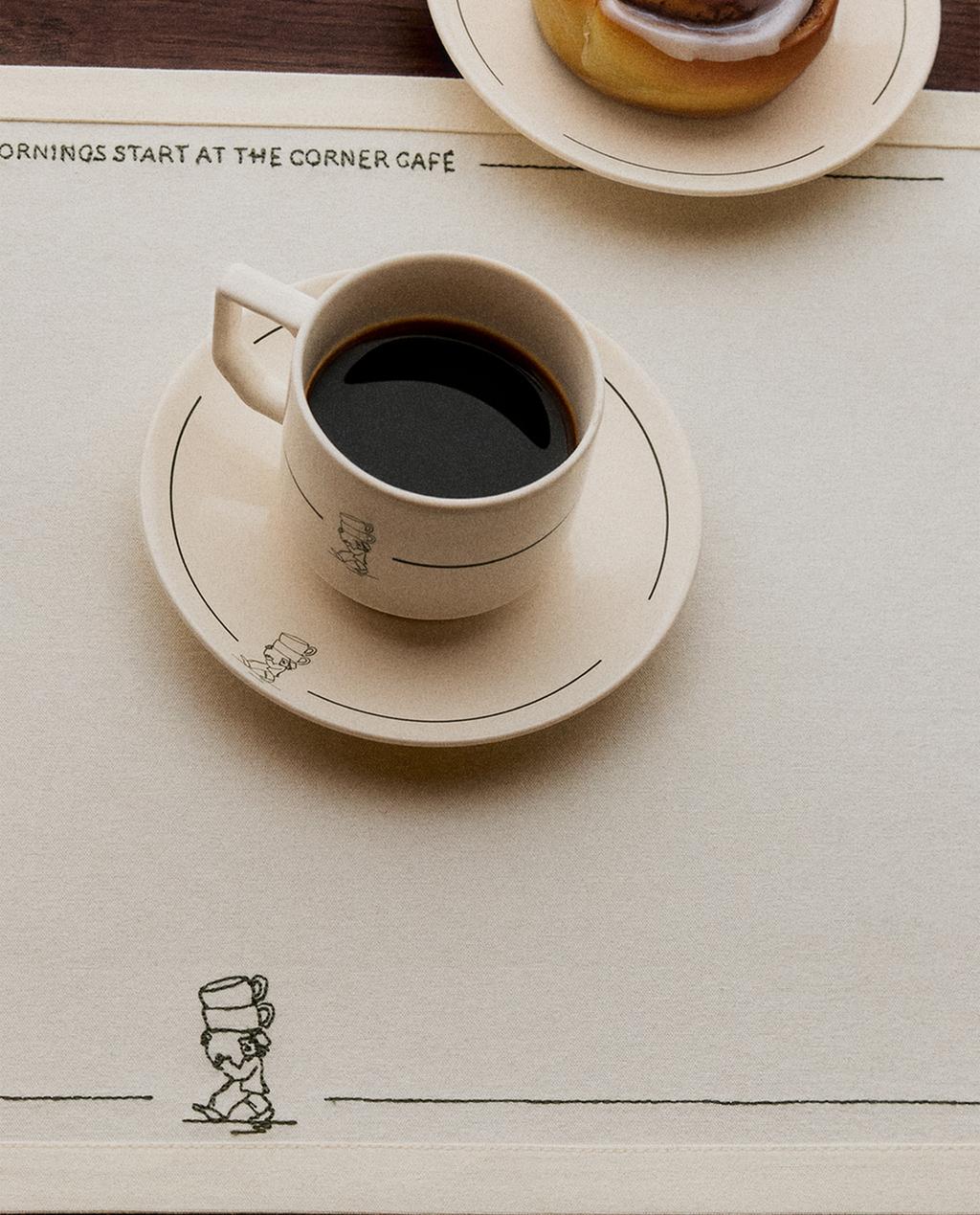 GARSON KAHVE TASARIMLI PAMUKLU AMERİKAN SERVİS GARSON KAHVE TASARIMLI PAMUKLU AMERİKAN SERVİS