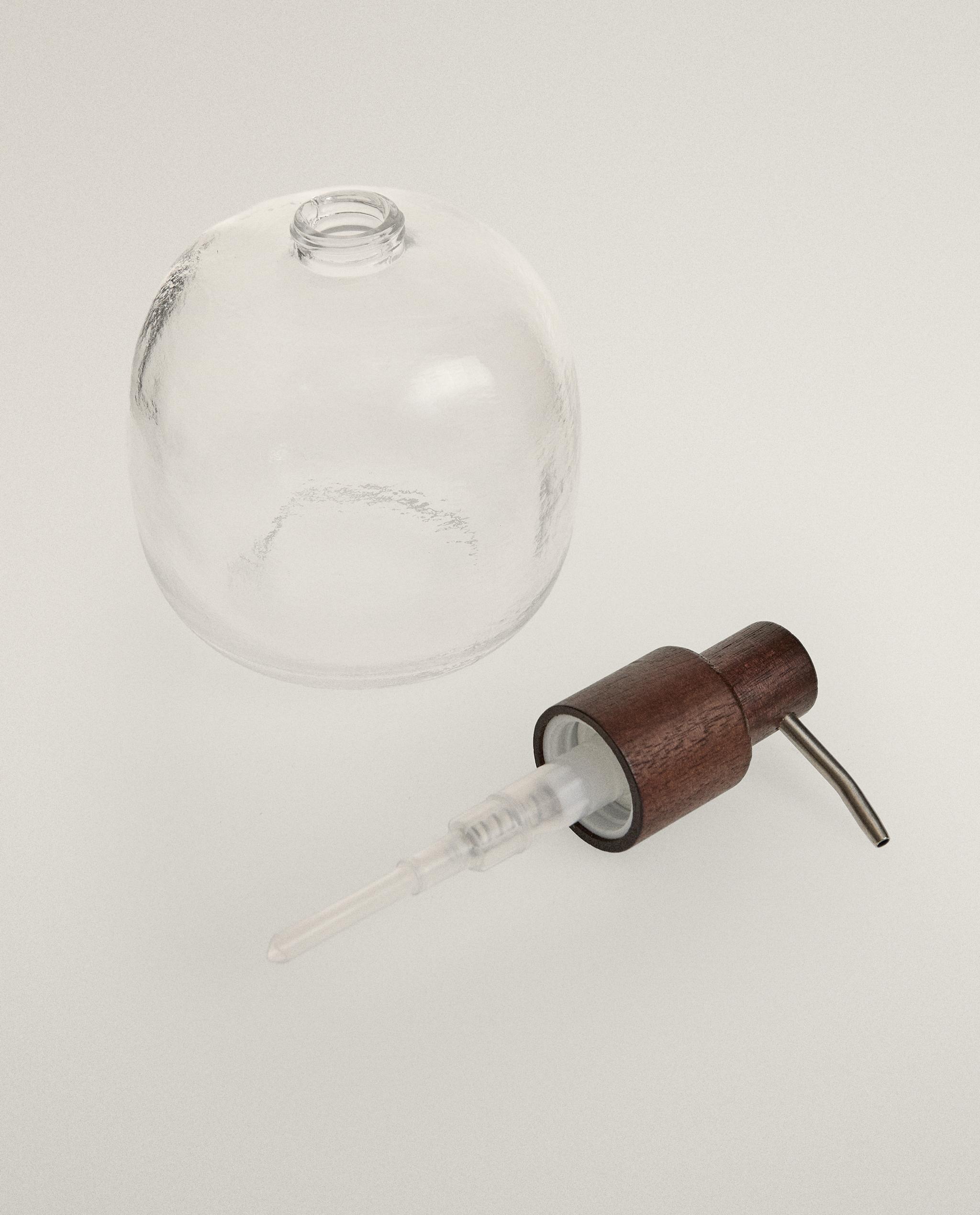ACACIA AND CERAMIC WOOD SOAP DISPENSER product thumbnail 3