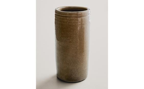 TALL CYLINDRICAL VASE