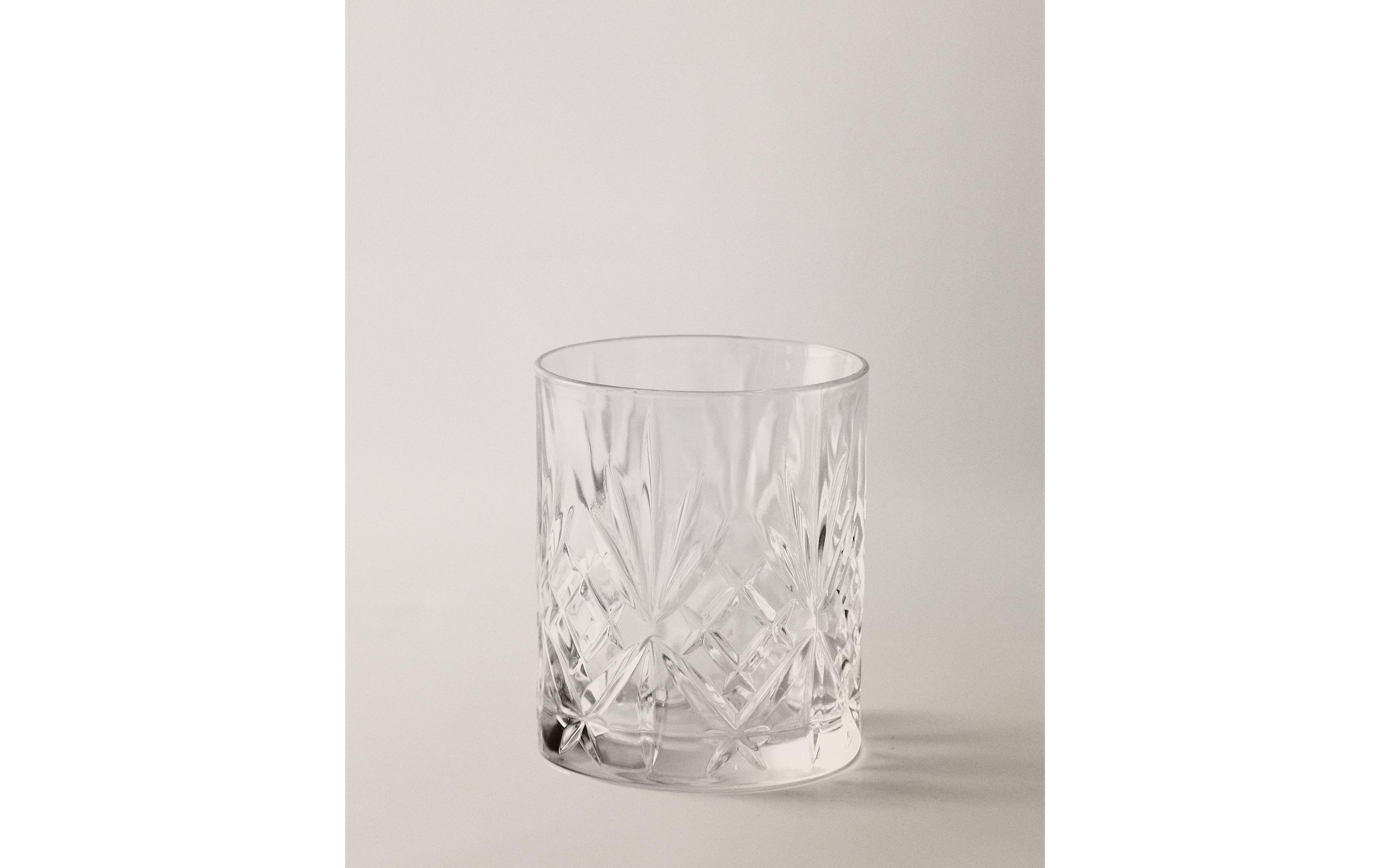 RAISED DESIGN CRYSTALLINE TUMBLER SET product thumbnail 4