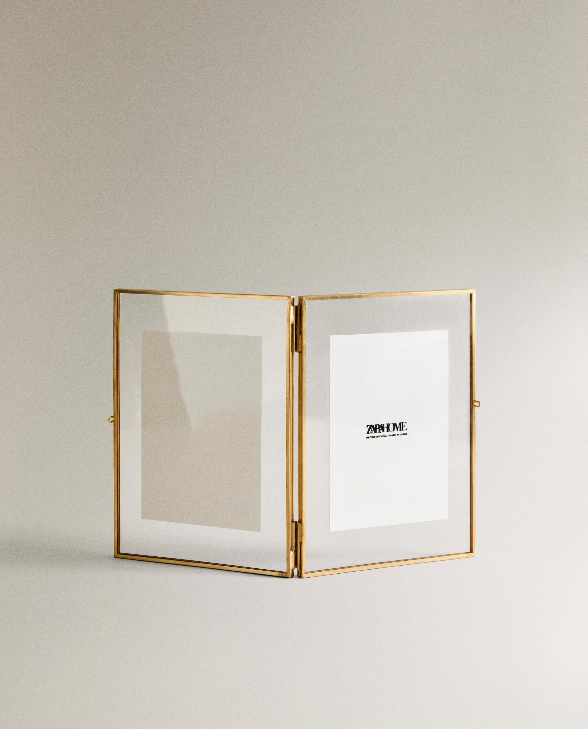 DOUBLE GOLDEN PHOTO FRAME product thumbnail 9