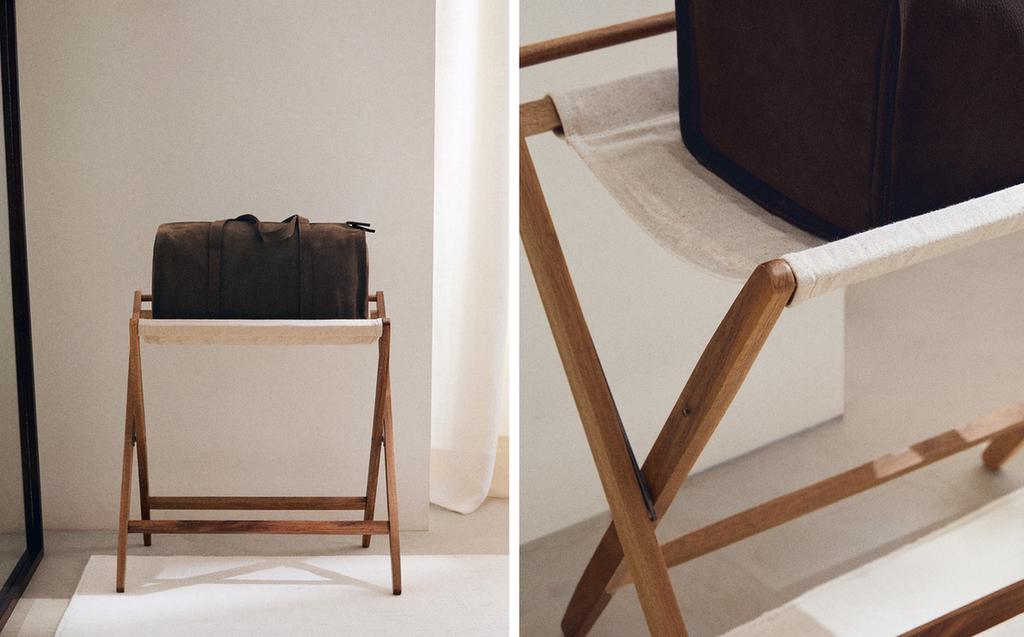 FOLDING LUGGAGE RACK