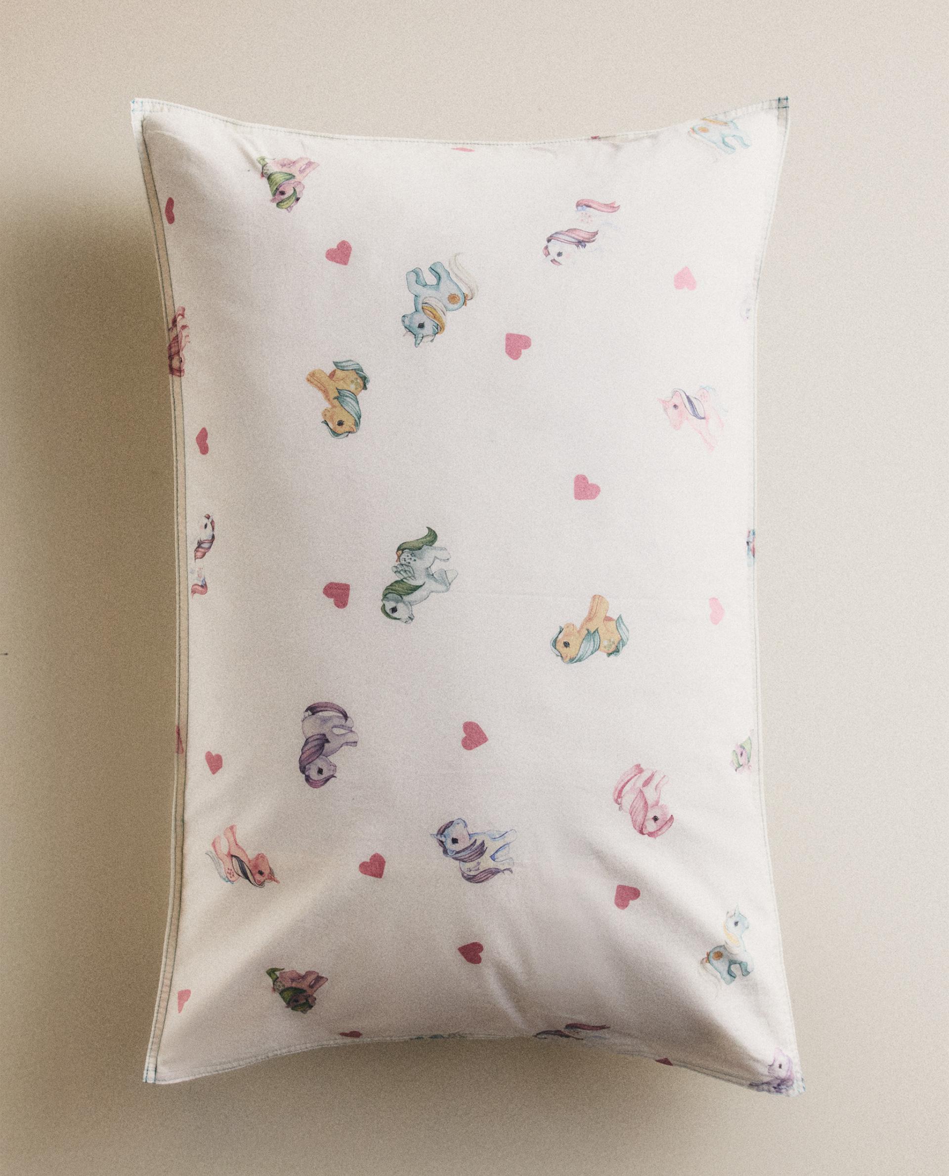 KIDS' MY LITTLE PONY© HEART PRINT PILLOWCASE | Zara Home Nederland