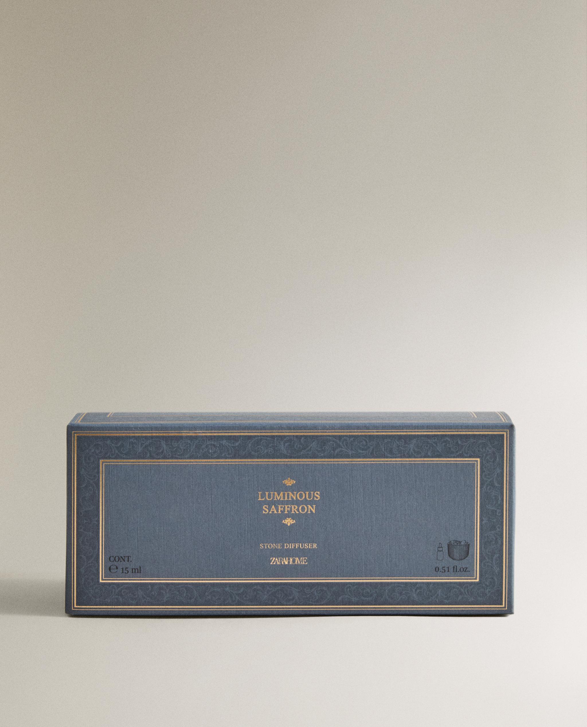 ENSEMBLE PIERRES ET HUILE ESSENTIELLE LUMINOUS SAFFRON | Zara Home
