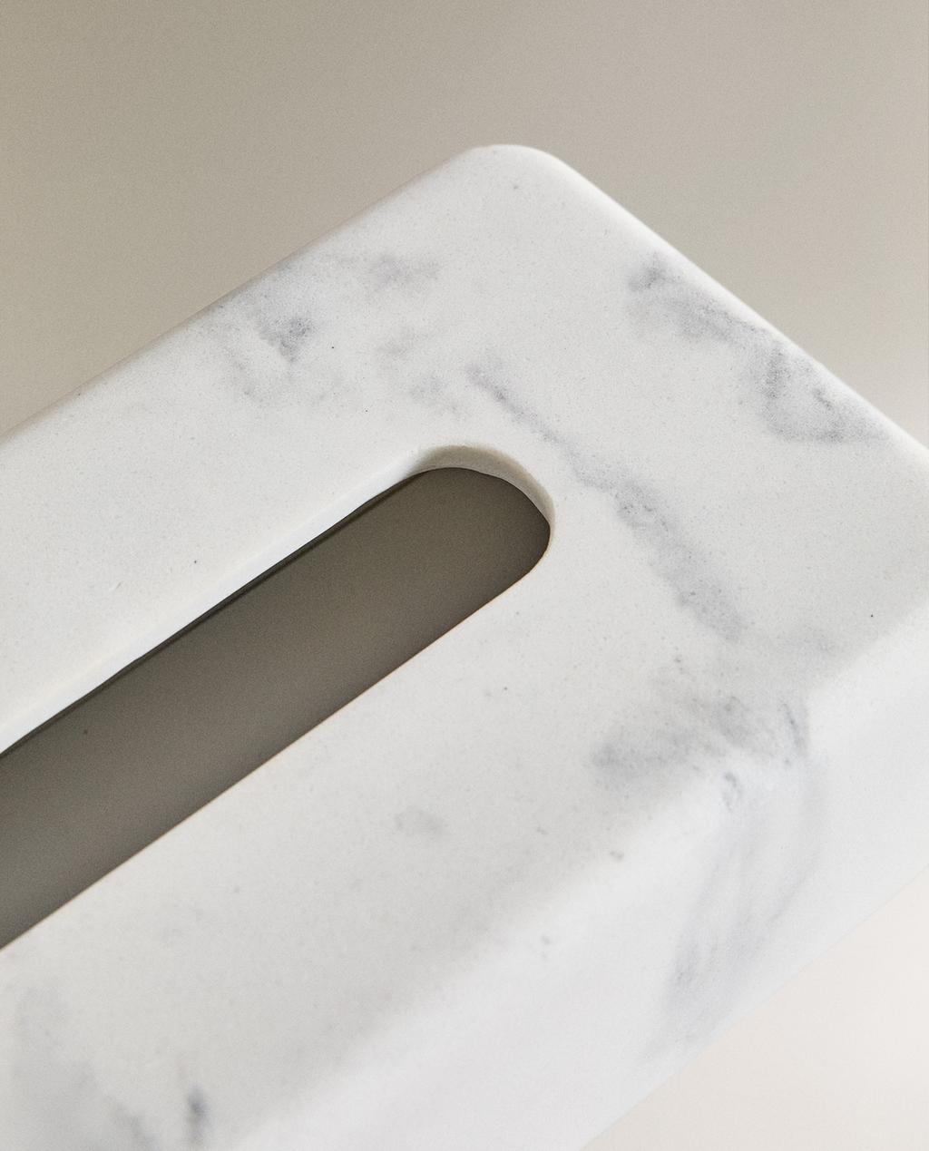 MARBLE-EFFECT TISSUE BOX