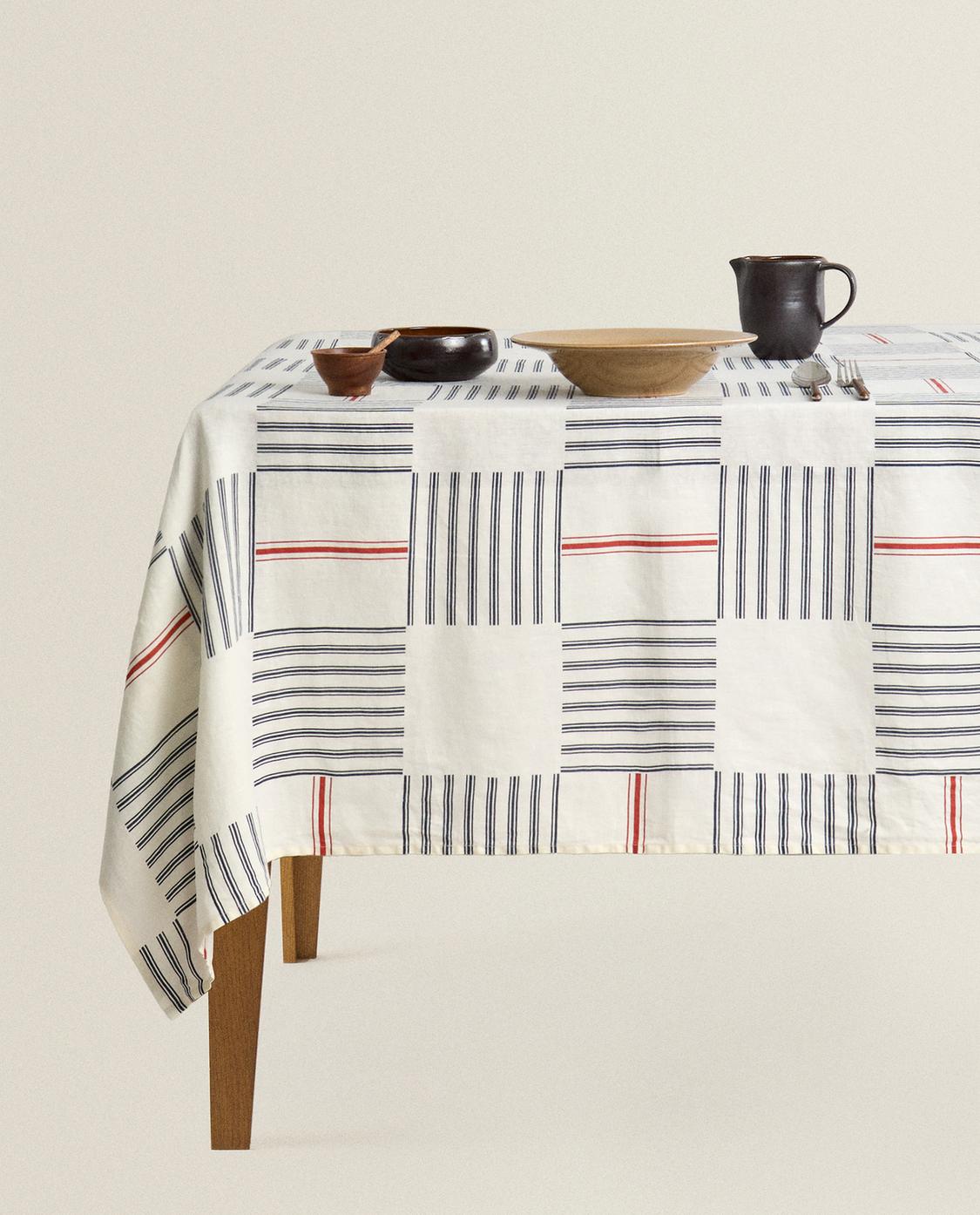 リネンテーブルクロス プリント | Zara Home 日本/Japan