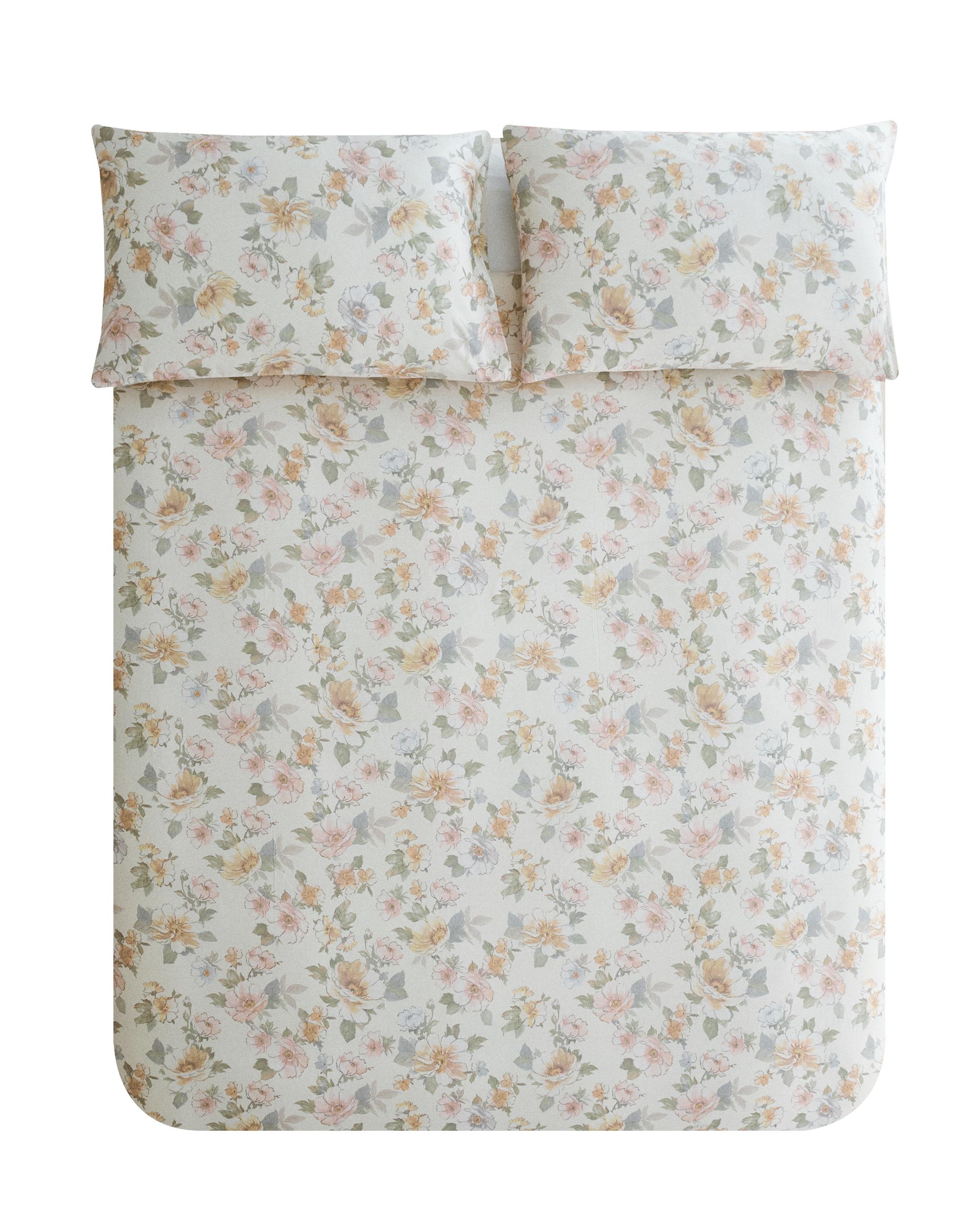 SATEEN FLORAL DUVET COVER product thumbnail 7