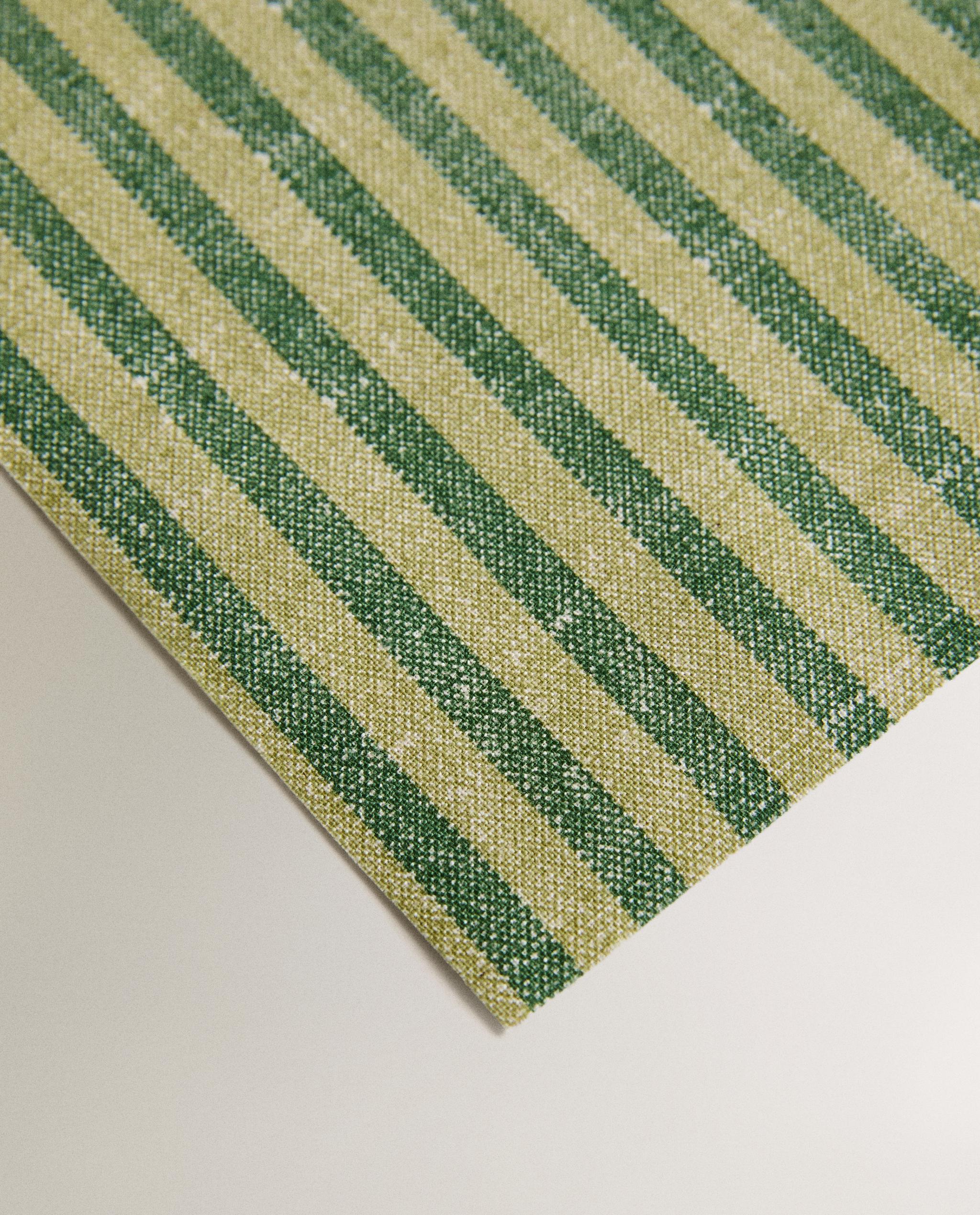 PACK OF REUSABLE STRIPED NAPKINS (PACK OF 20) product thumbnail 6