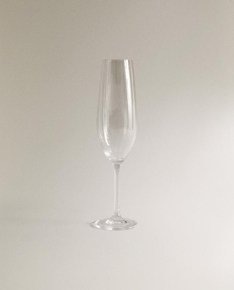 WAVY FLUTE GLASS