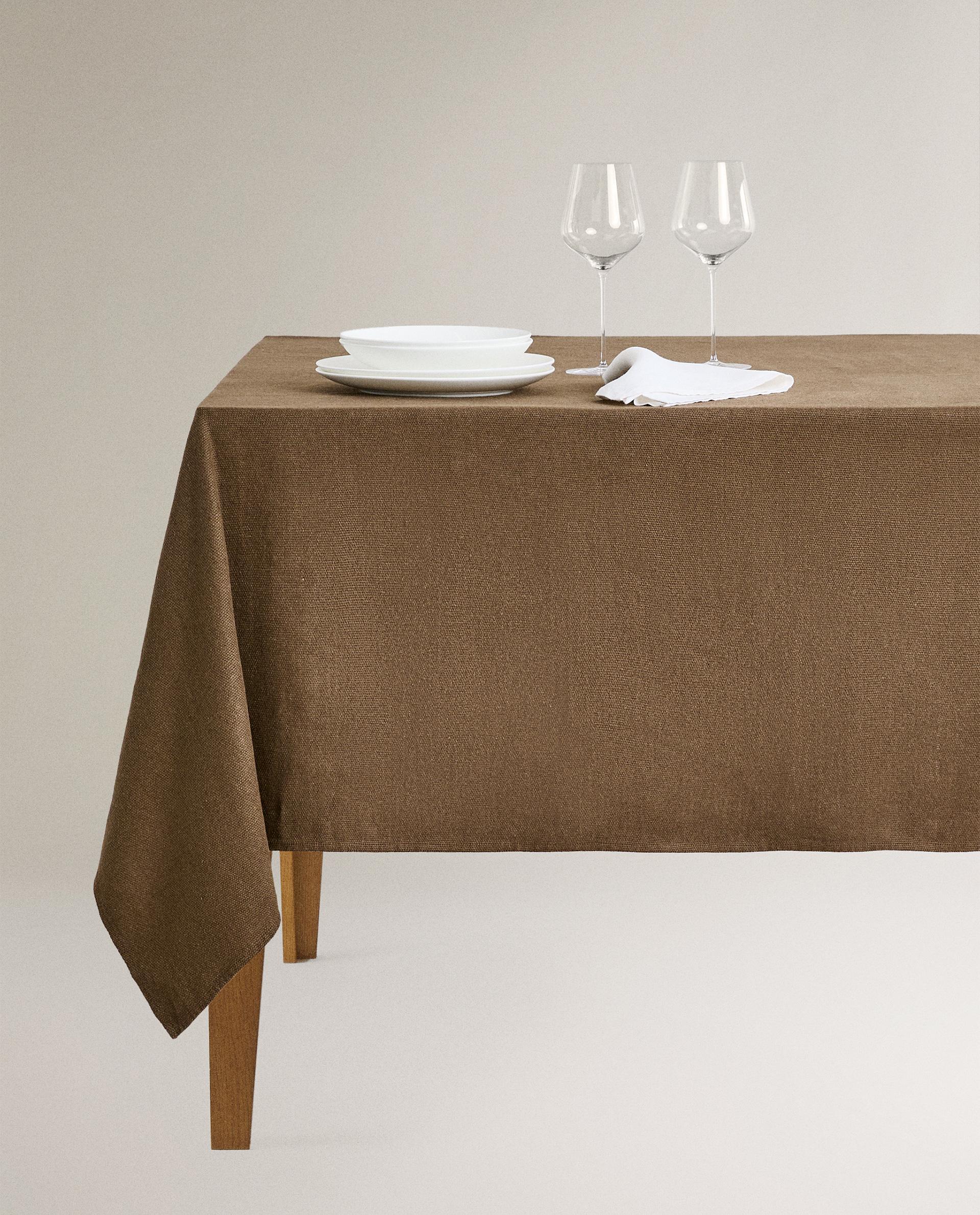 【2/9限定】ZARA  Round table with l Zara ROUND METAL WOODEN DINING TABLE | Square One
