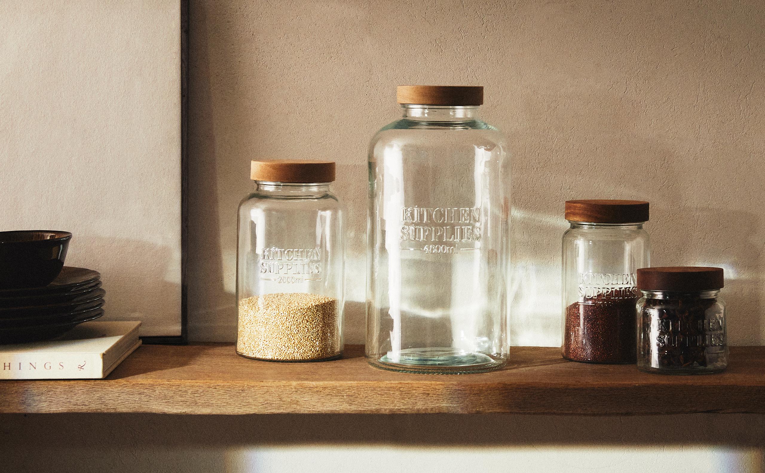GLASS SCREW-ON STORAGE JAR product thumbnail 14