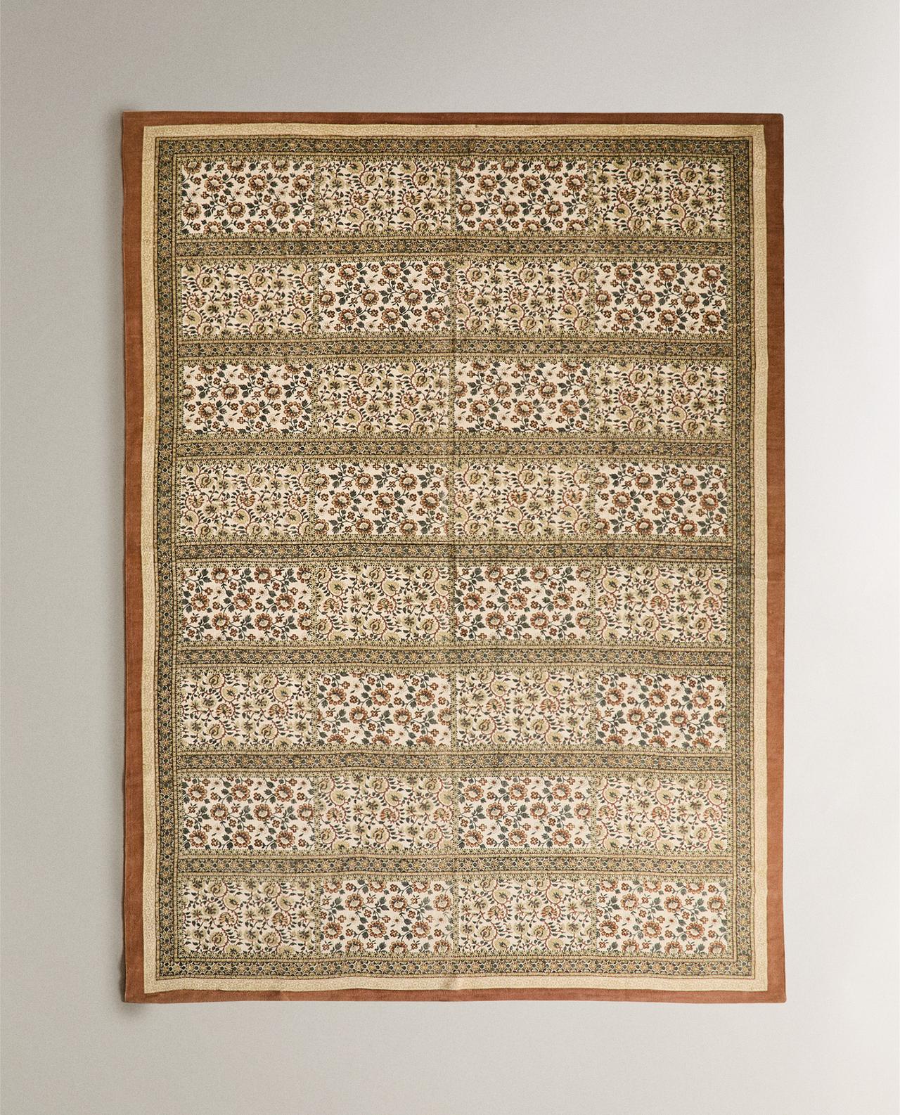 MULTICOLOURED STRIPES COTTON BEDSPREAD | Zara Home United Kingdom