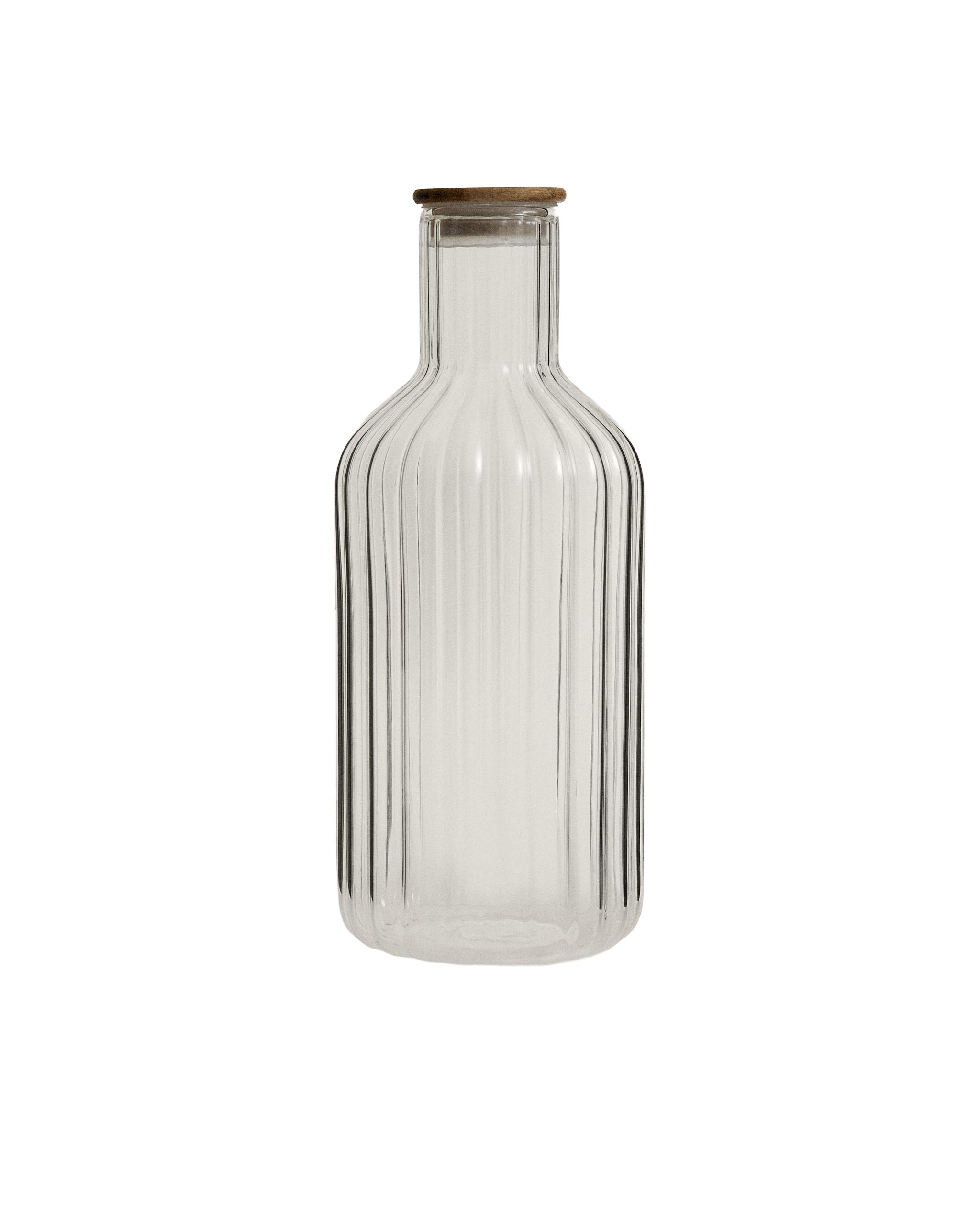 スペイン製 ガラスボトル 特大 ZARA BOTTLE AND GLASS NIGHT SET (SET OF 2) - Transparent | ZARA United