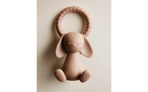 נשכן סיליקון לתינוק עם ארנב