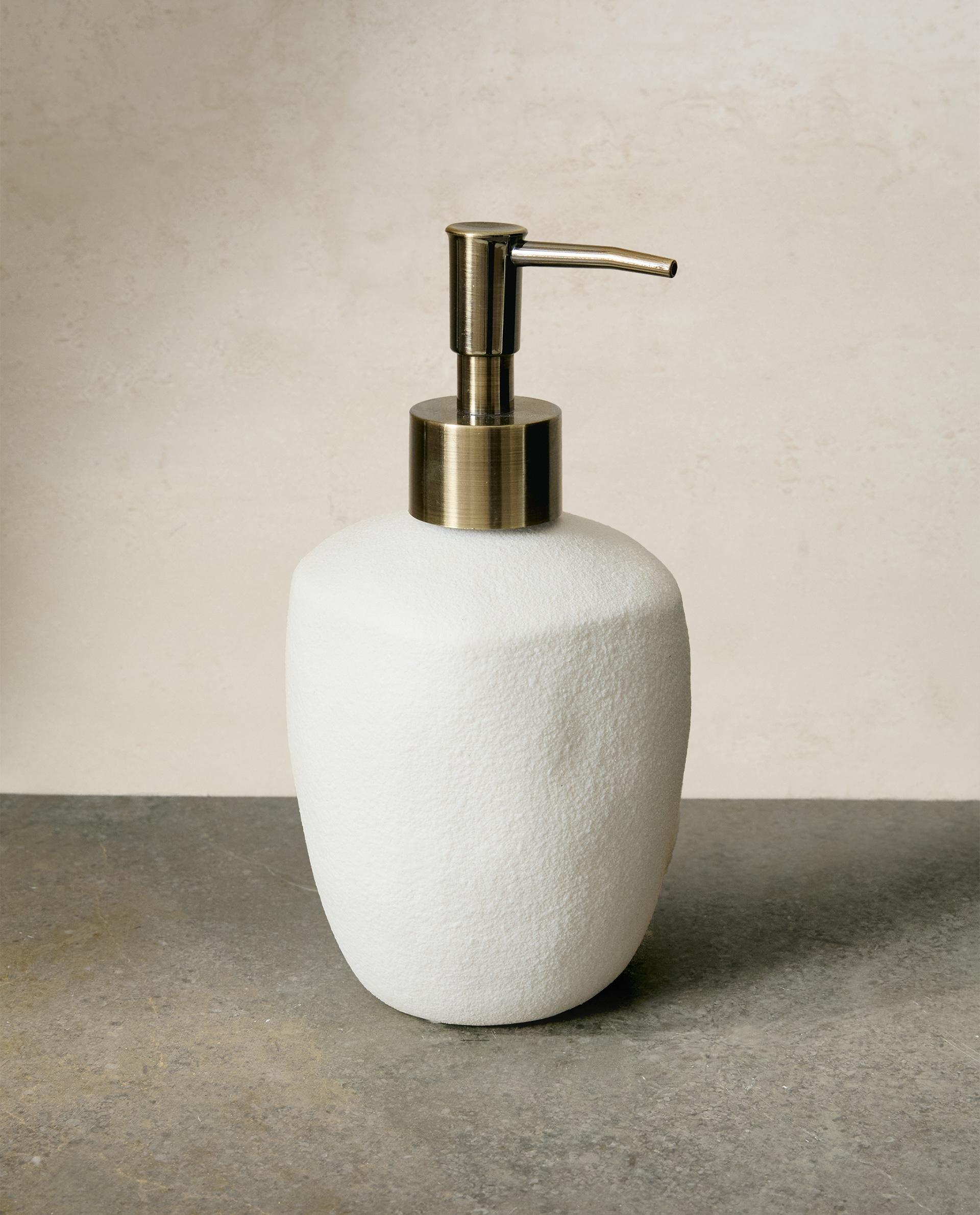 テクスチャー セラミック ソープディスペンサー | Zara Home