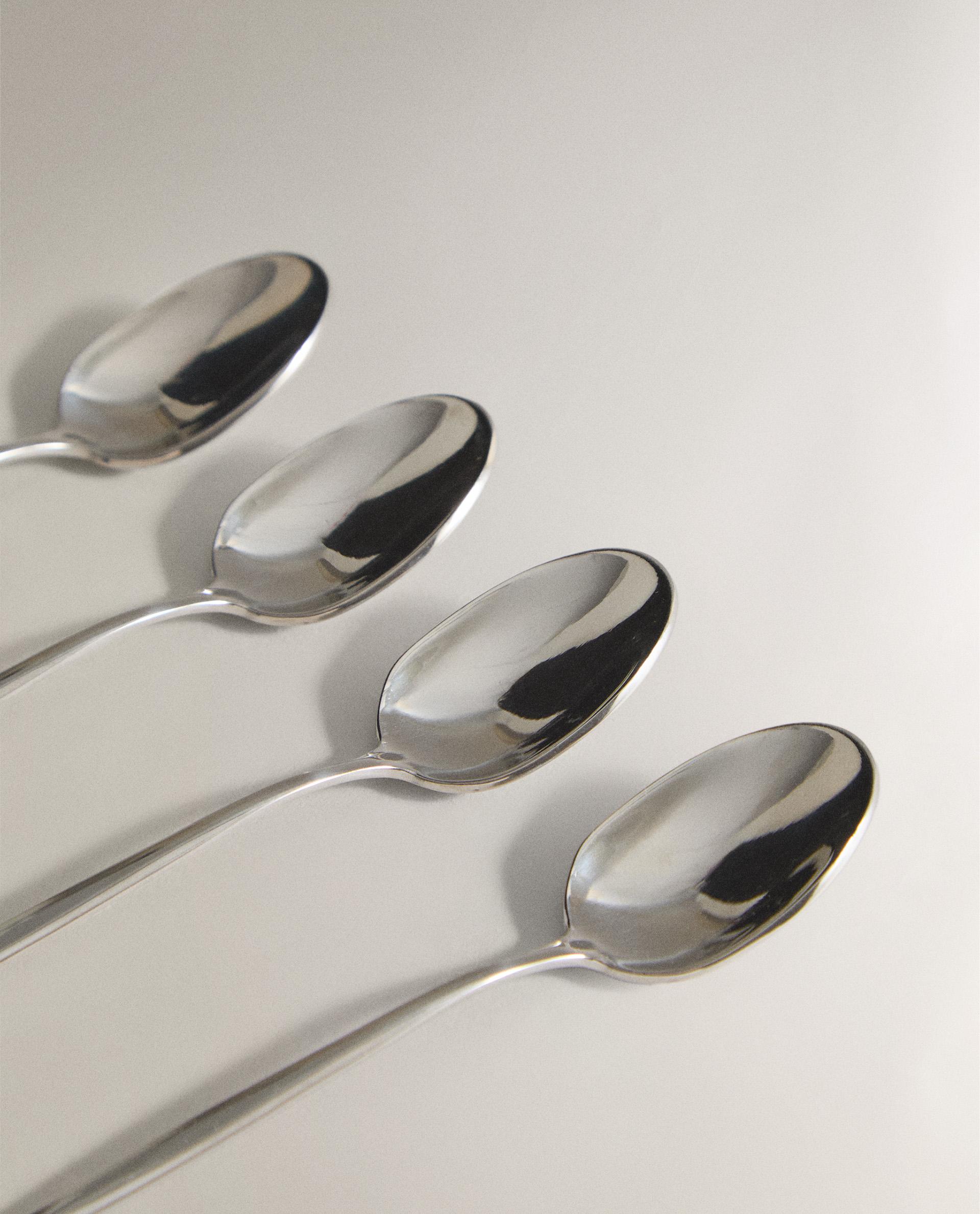 PACK OF COFFEE SPOONS WITH THIN HANDLES (PACK OF 4) product thumbnail 2