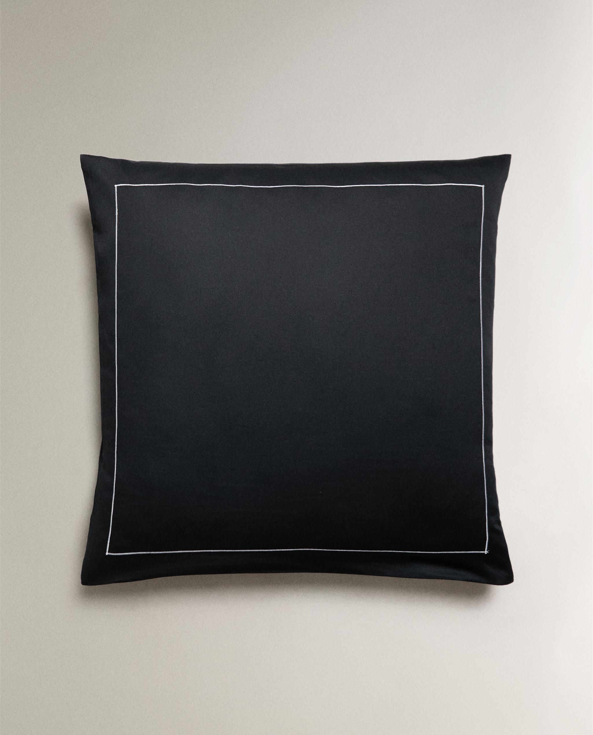 SATEEN PILLOWCASE WITH TRIM (500 THREAD COUNT) product thumbnail 4