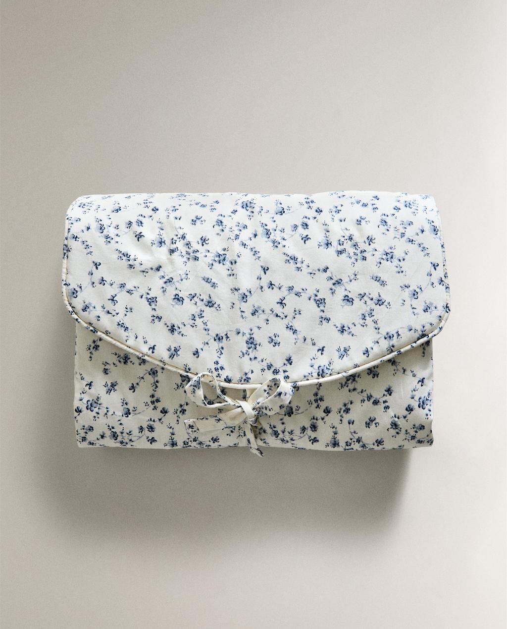 FASCIATOIO NEONATO FIORE BLU