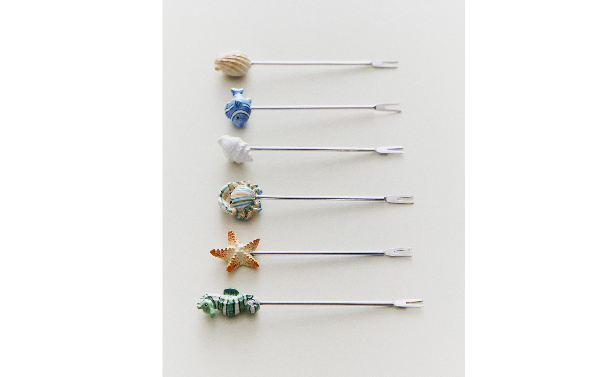 PACK OF SEA COCKTAIL PICKS (PACK OF 6) product thumbnail 9