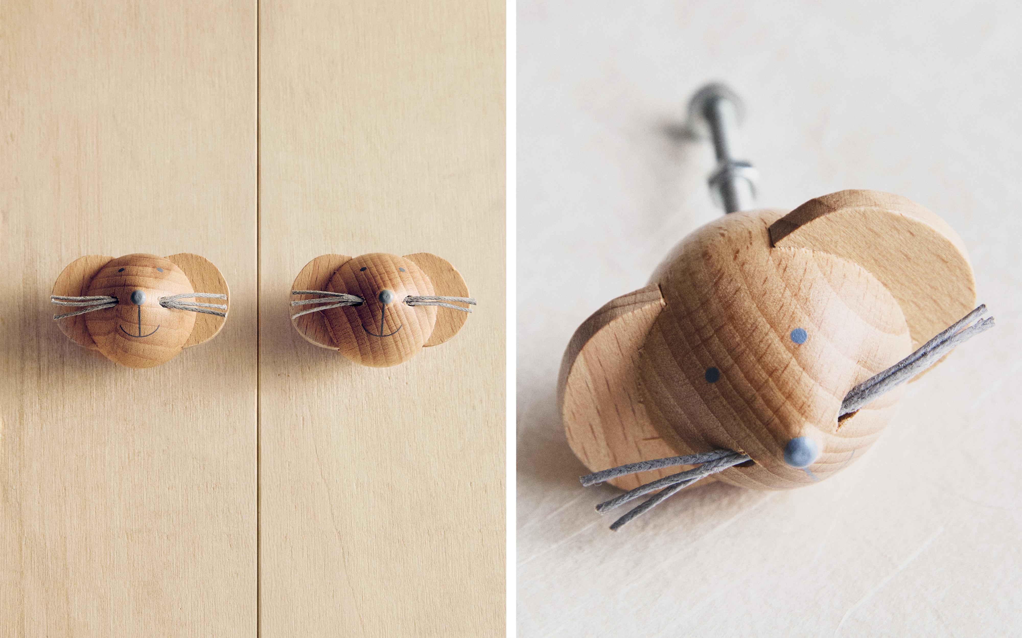 PACK OF KIDS' MOUSE DOOR KNOBS (PACK OF 2) product thumbnail 8
