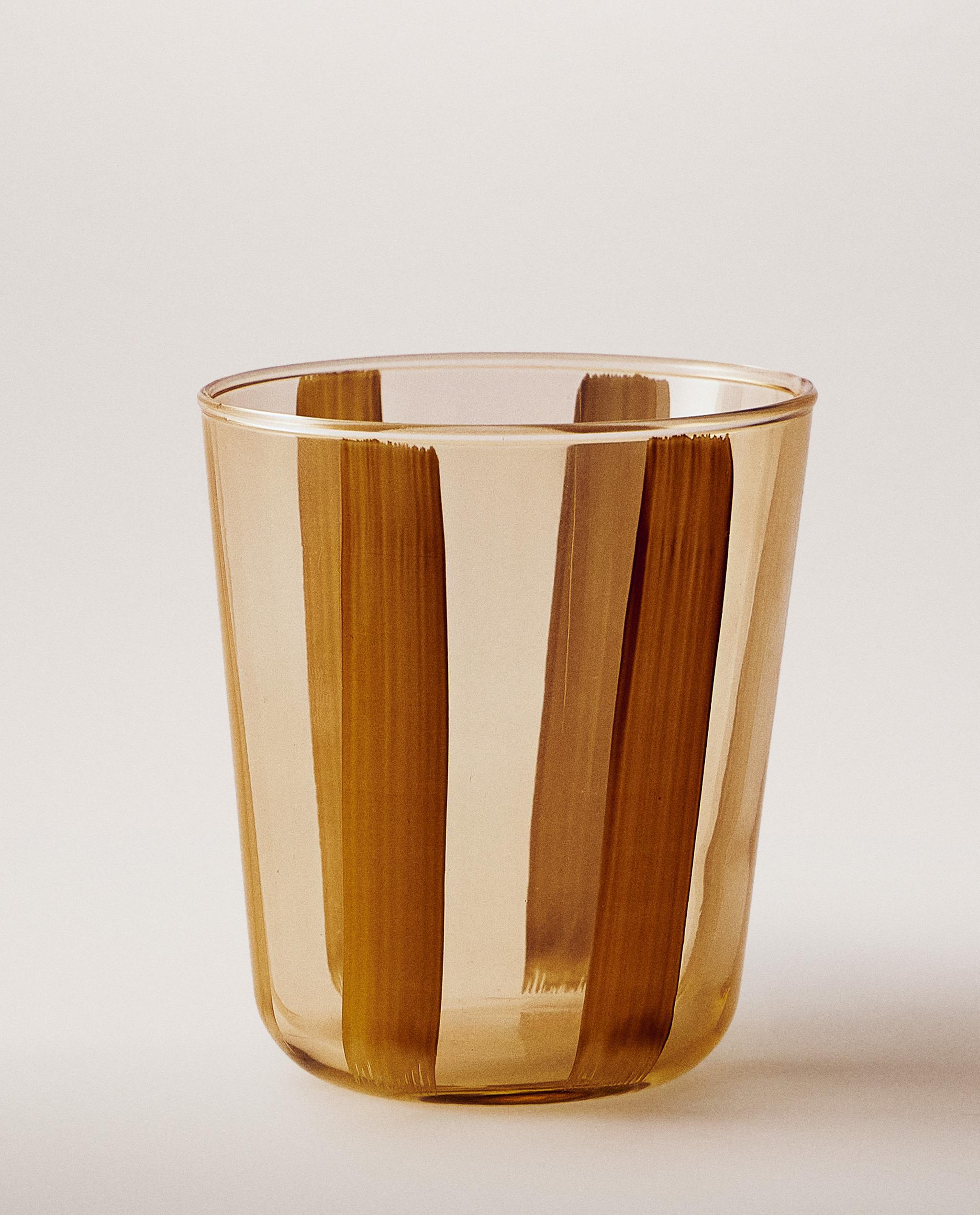 GLASS TUMBLER WITH LINE DESIGN product thumbnail 8