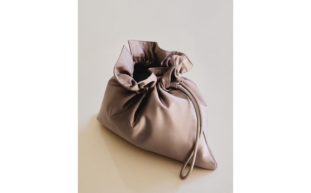 MEDIUM SATEEN BAG