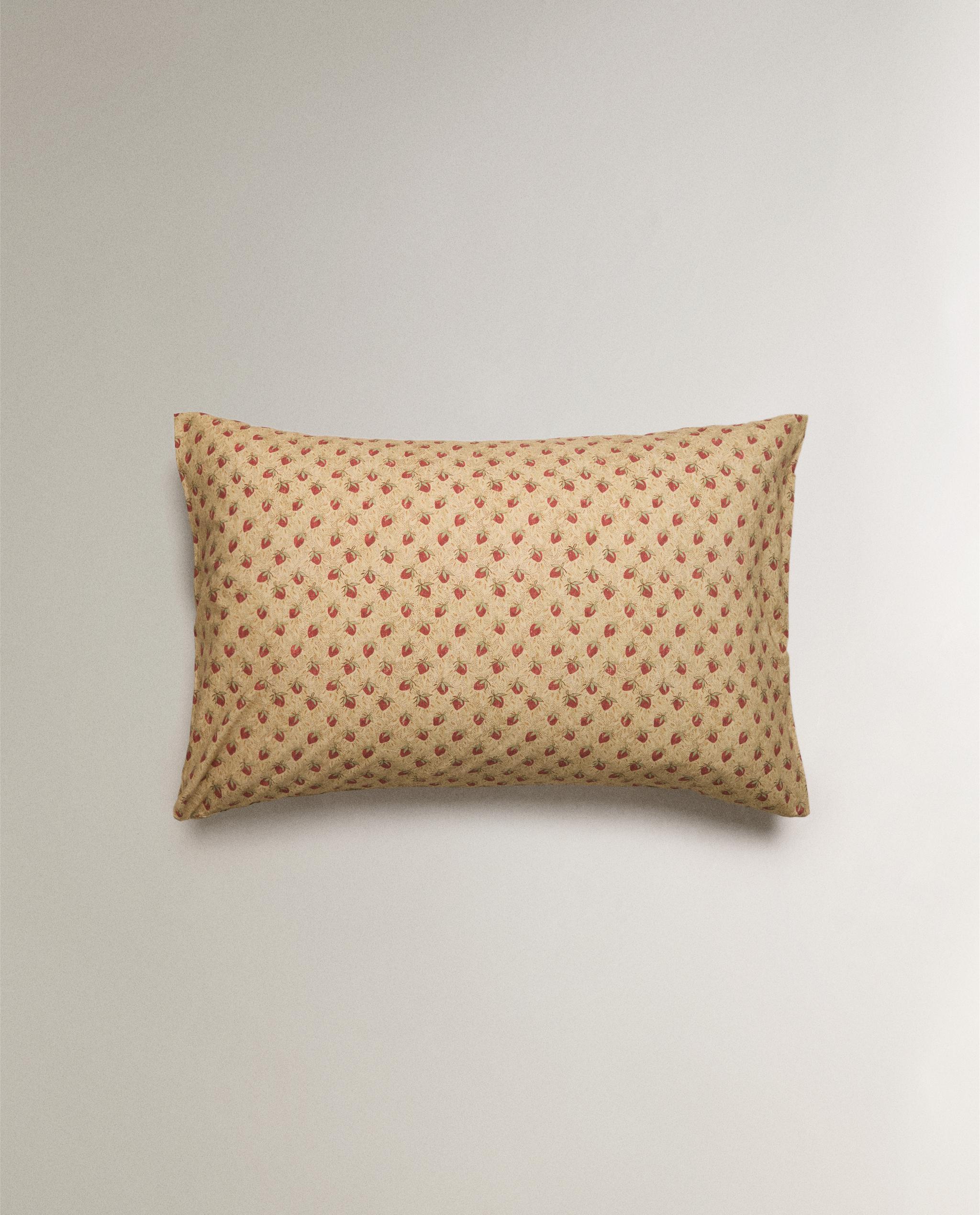 STRAWBERRY PERCALE PILLOWCASE | KATHARINE POLE product thumbnail 2