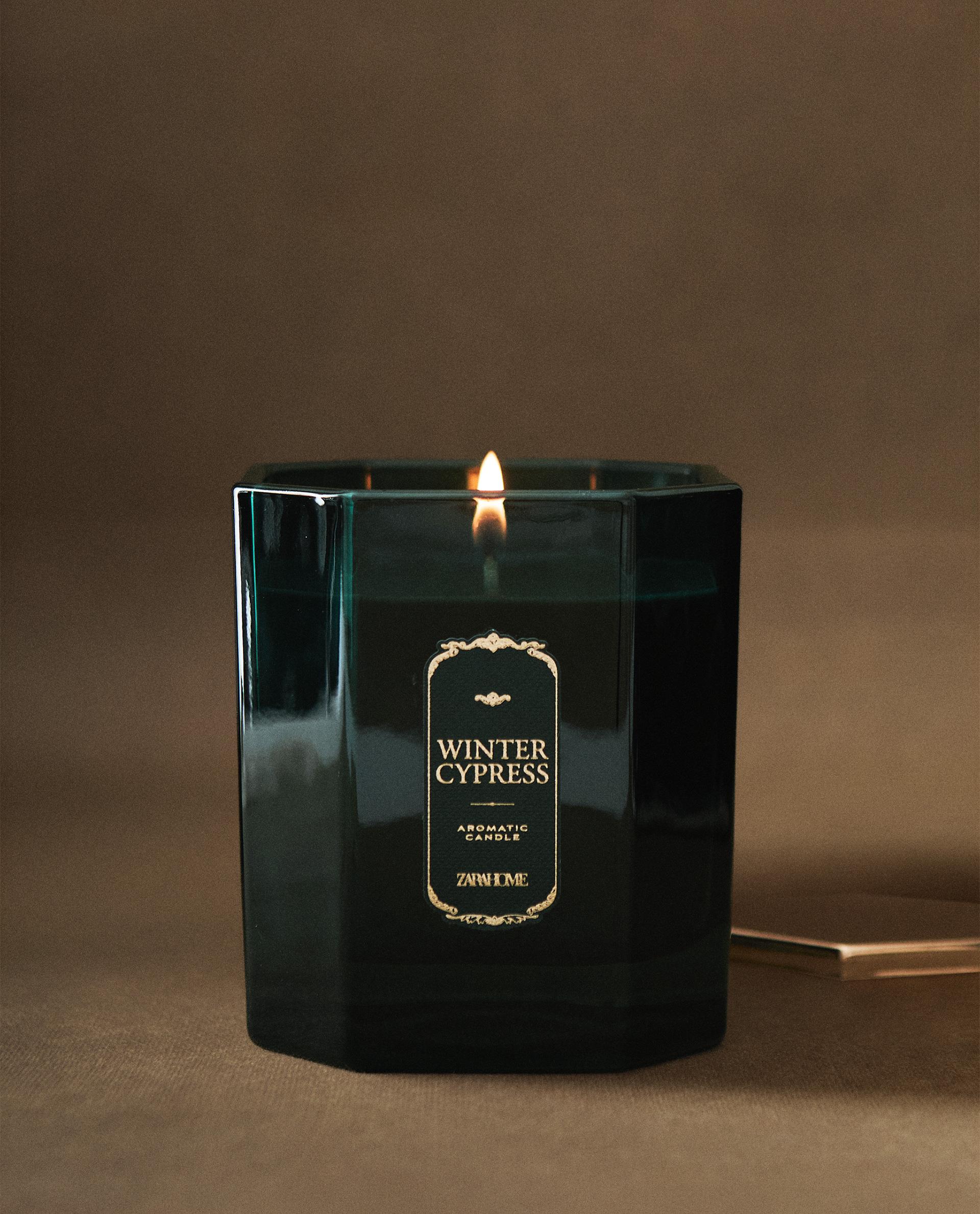 280 G) WINTER CYPRESS SCENTED CANDLE Zara Home Lebanon