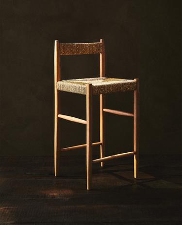 ASH BAR STOOL