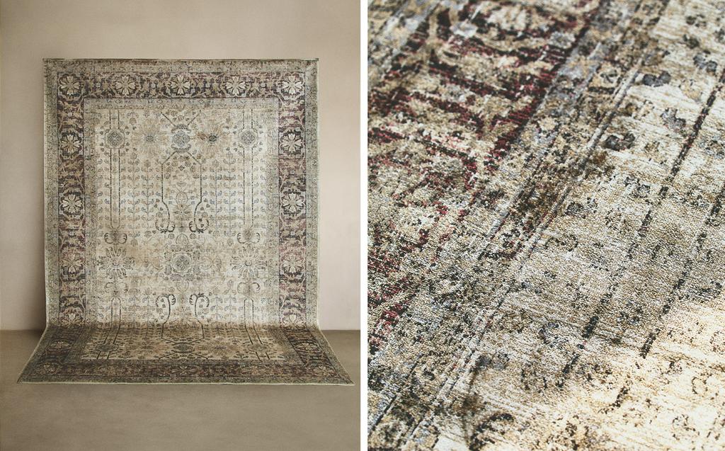 ALFOMBRA RECTANGULAR EFECTO VINTAGE