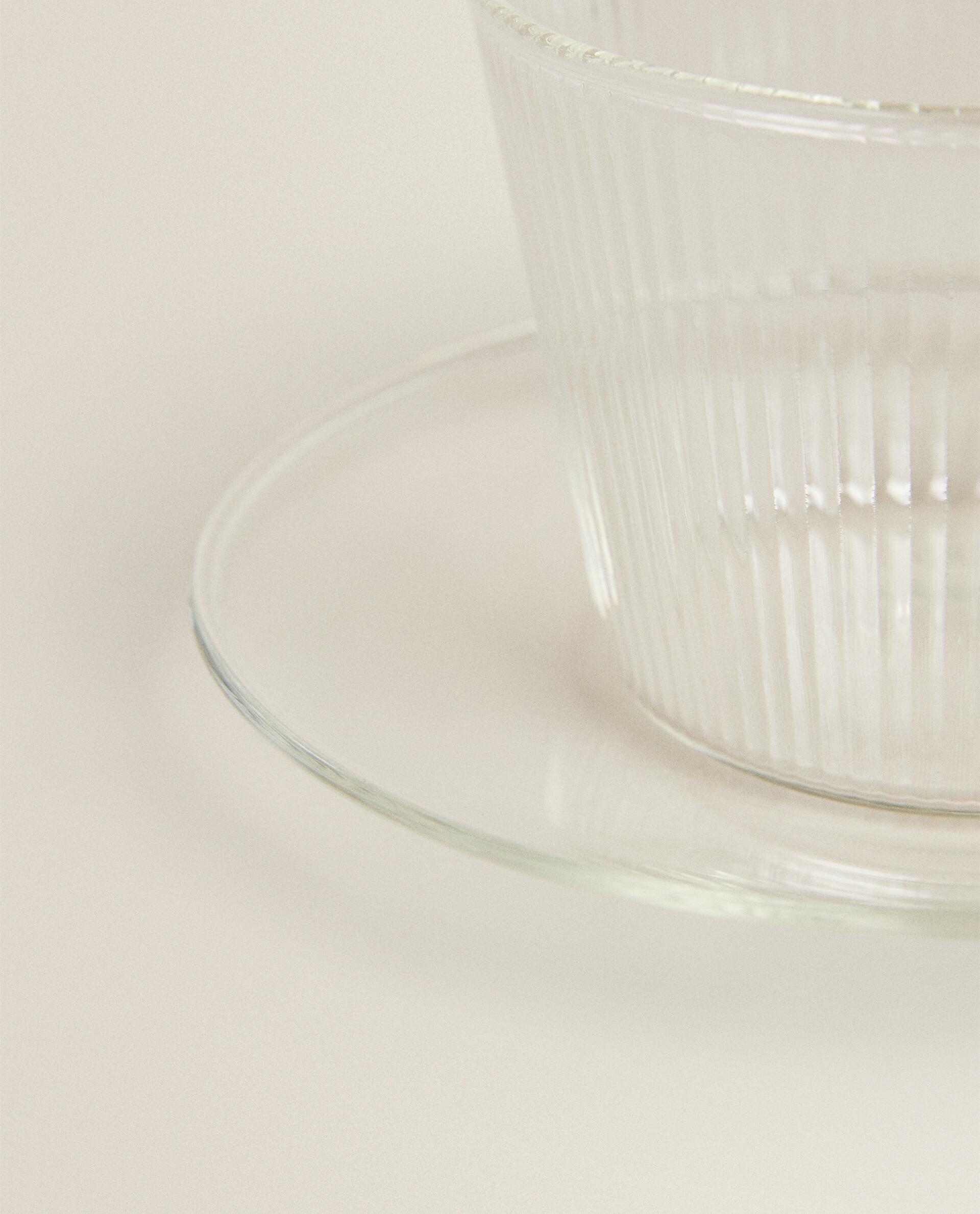 BOROSILICATE GLASS TEACUP AND SAUCER product thumbnail 10
