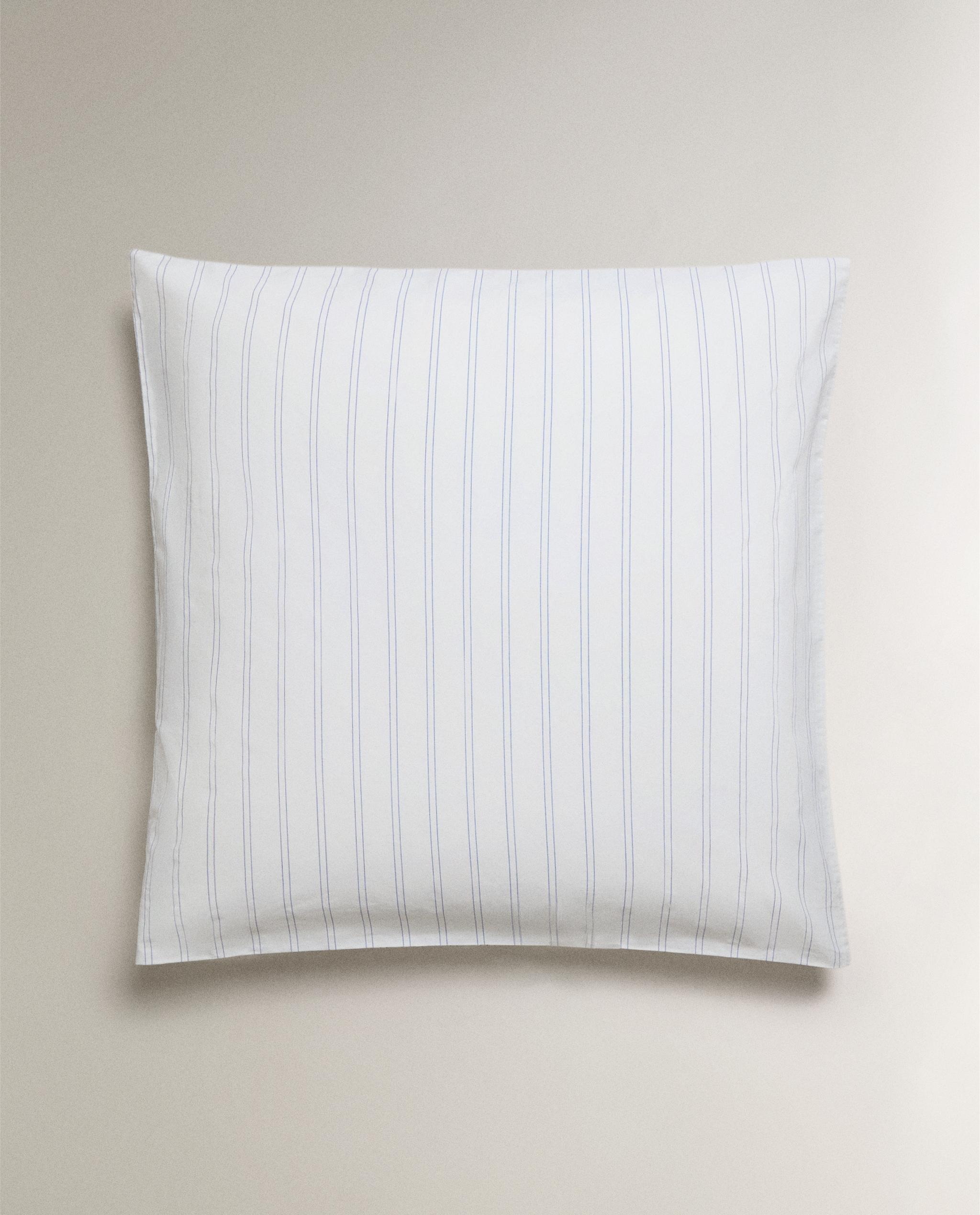 ヴィンテージ ピローケース ダブルストライプ コットンピローケース | Zara Home 日本/Japan